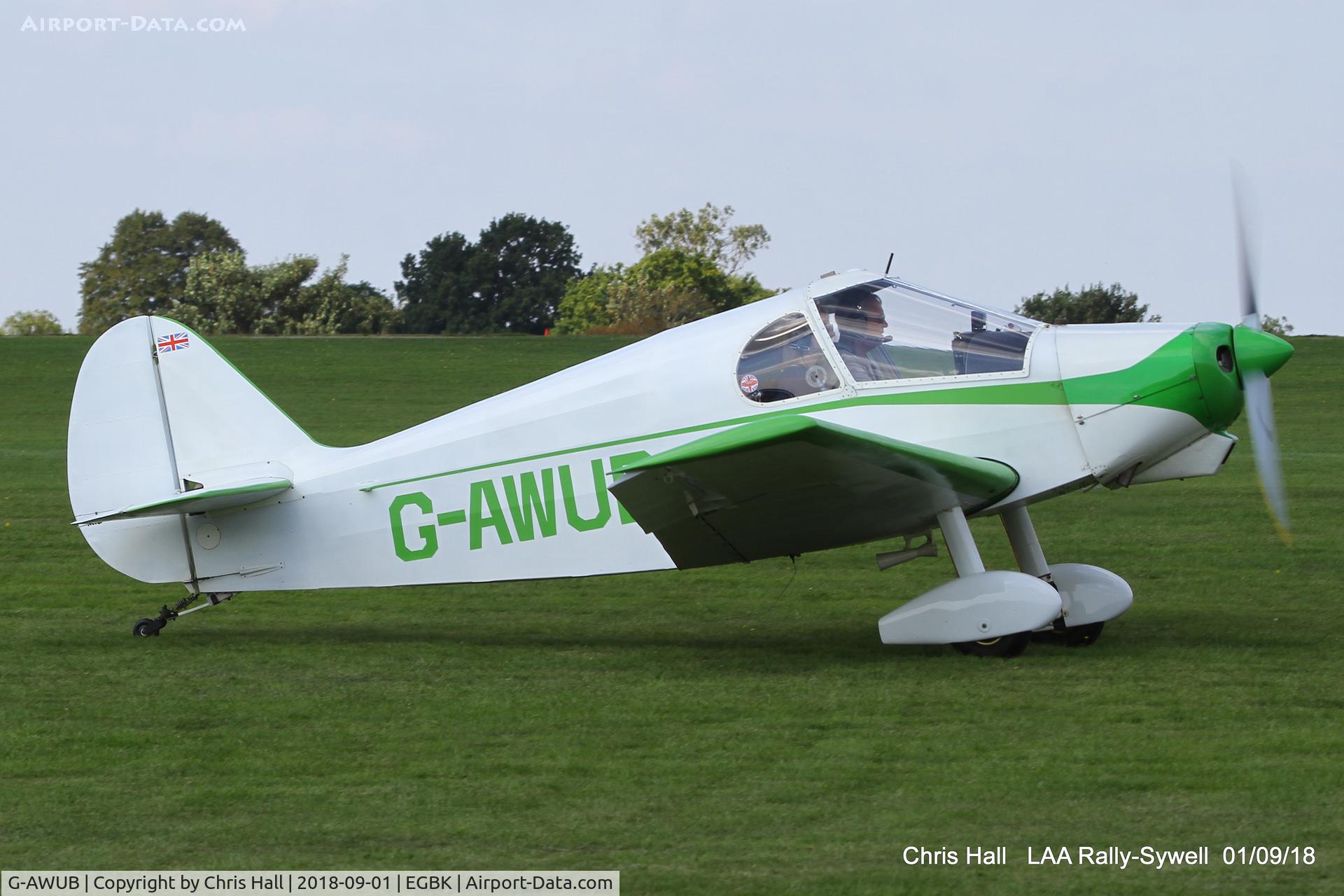 G-AWUB, 1954 Gardan GY-201 Minicab (Modified) C/N A-205, 2018 LAA Rally, Sywell