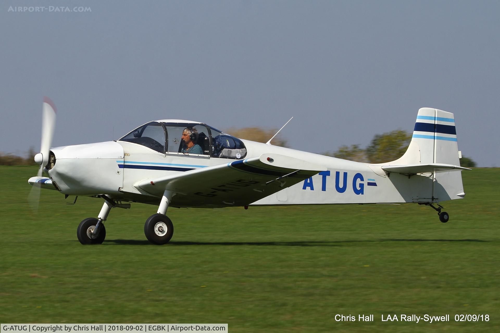 G-ATUG, 1966 Rollason Druine D-62B Condor C/N RAE/614, 2018 LAA Rally, Sywell