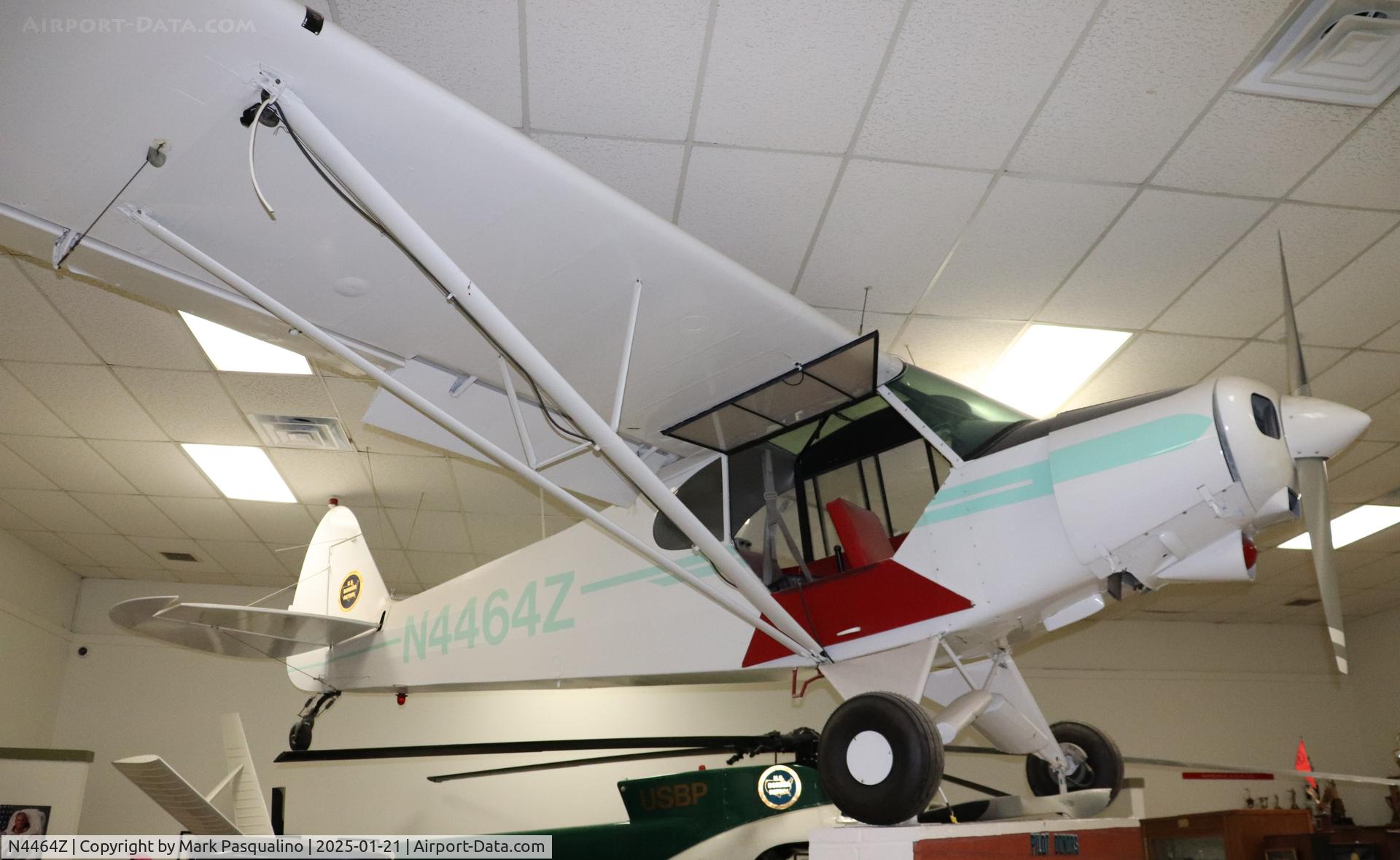 N4464Z, 1969 Piper PA-18-150 Super Cub C/N 18-8811, Piper PA-18-150 located at the National Border Patrol Museum in El Paso, Texas