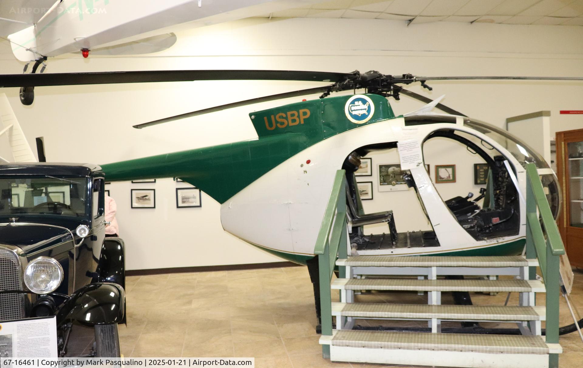 67-16461, 1967 Hughes OH-6A C/N 0846, Hughes OH-6A located at the National Border Patrol Museum in El Paso, Texas