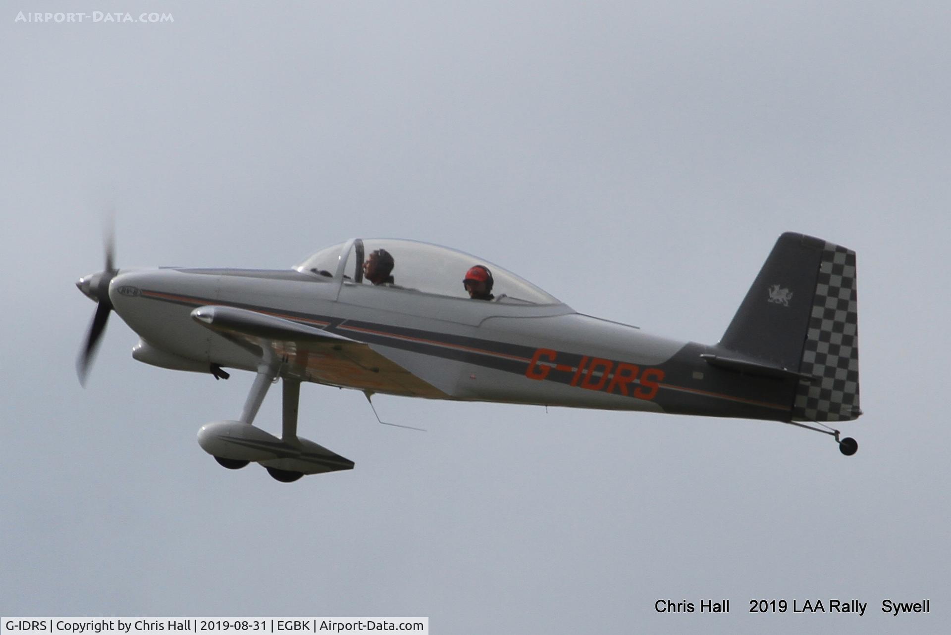 G-IDRS, 2013 Vans RV-8 C/N 82228, 2019 LAA Rally, Sywell