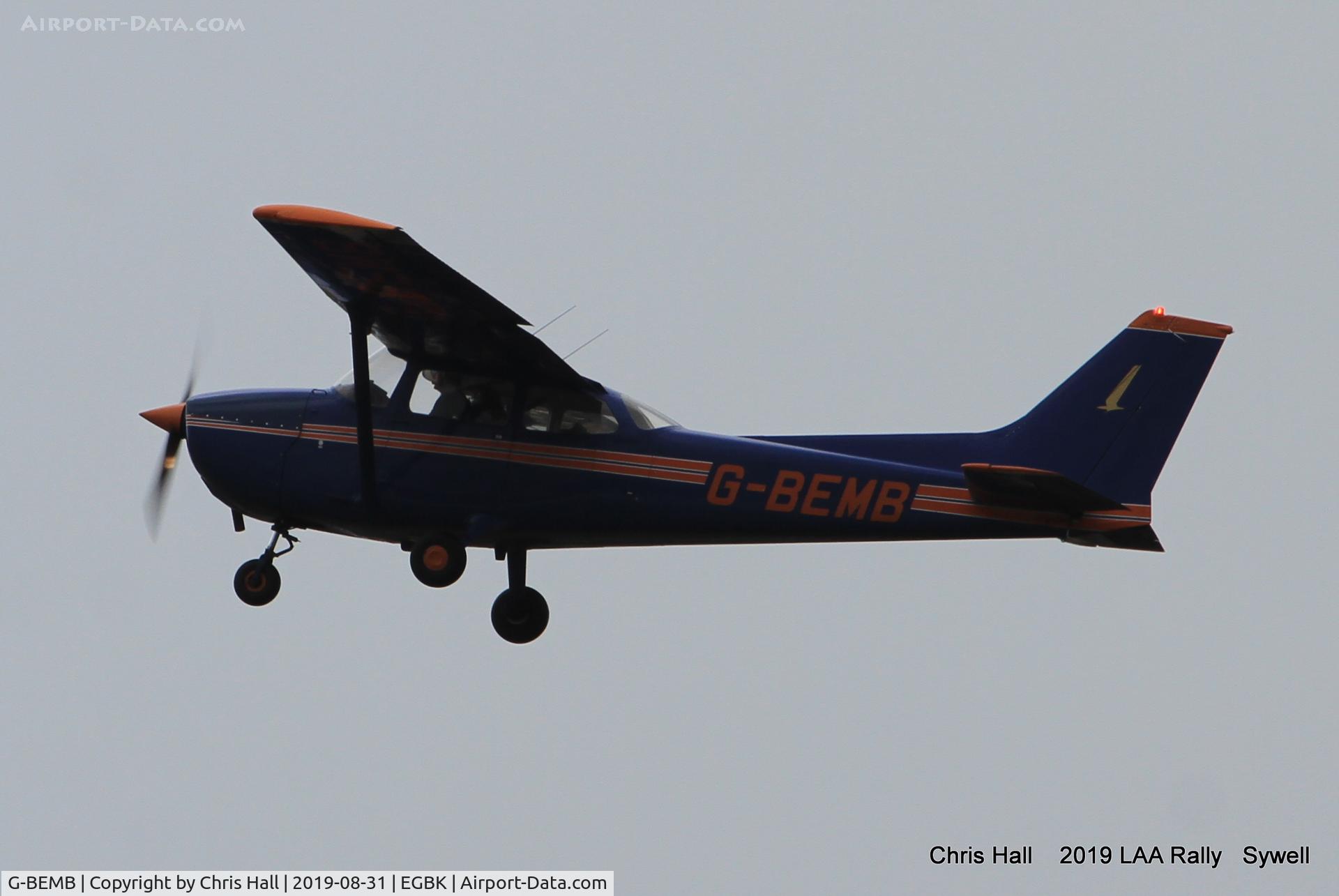 G-BEMB, 1976 Reims F172M ll Skyhawk C/N 1487, 2019 LAA Rally, Sywell