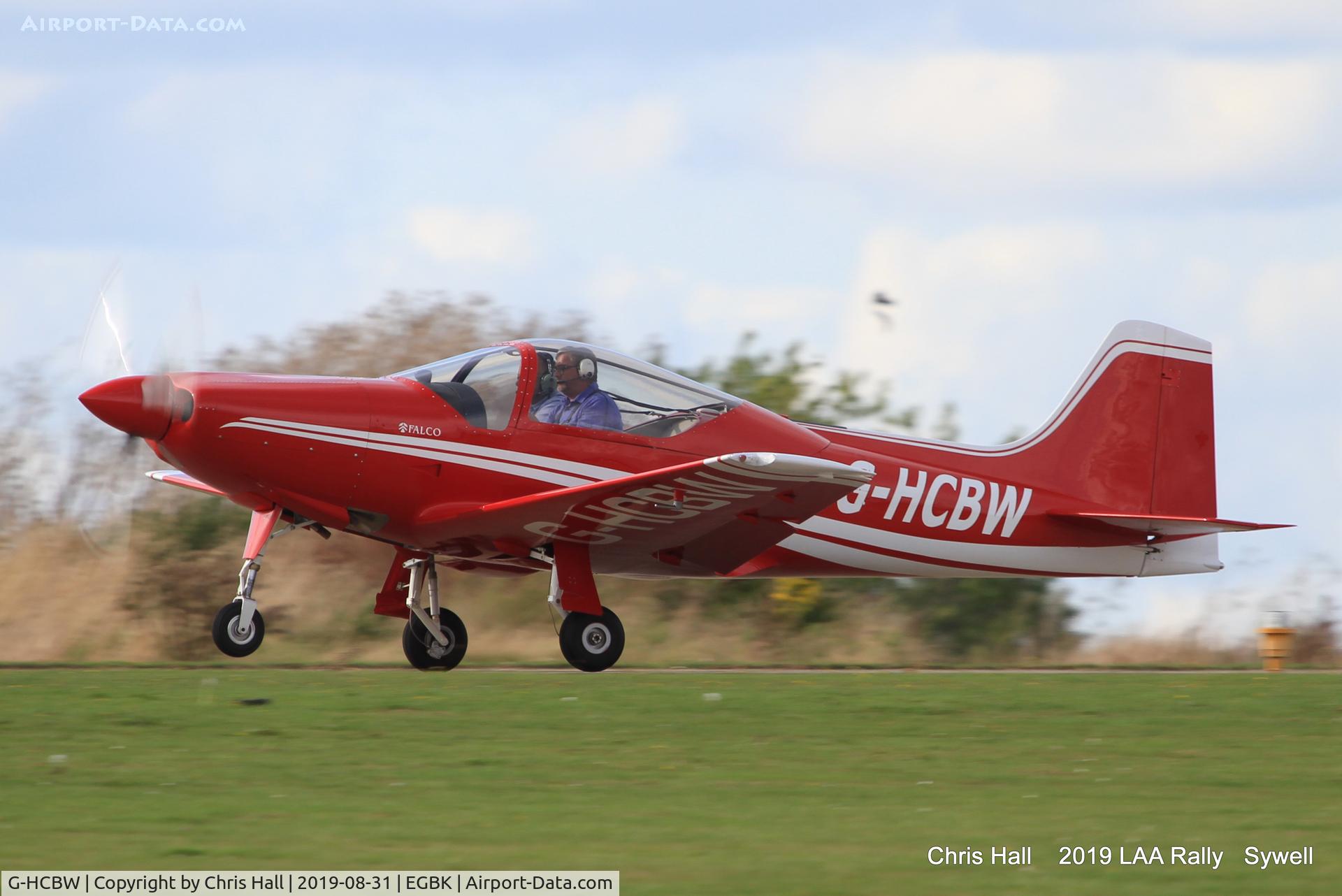G-HCBW, 2015 Sequoia Falco F8L C/N PFA 100-12788, 2019 LAA Rally, Sywell