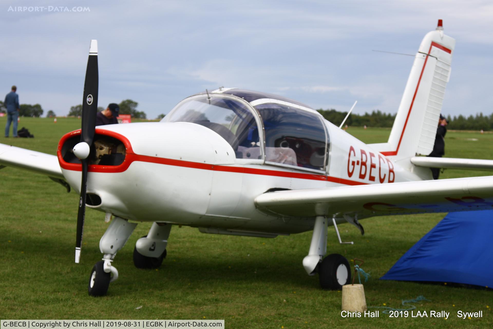 G-BECB, 1976 Socata Rallye 100ST Galopin C/N 2783, 2019 LAA Rally, Sywell