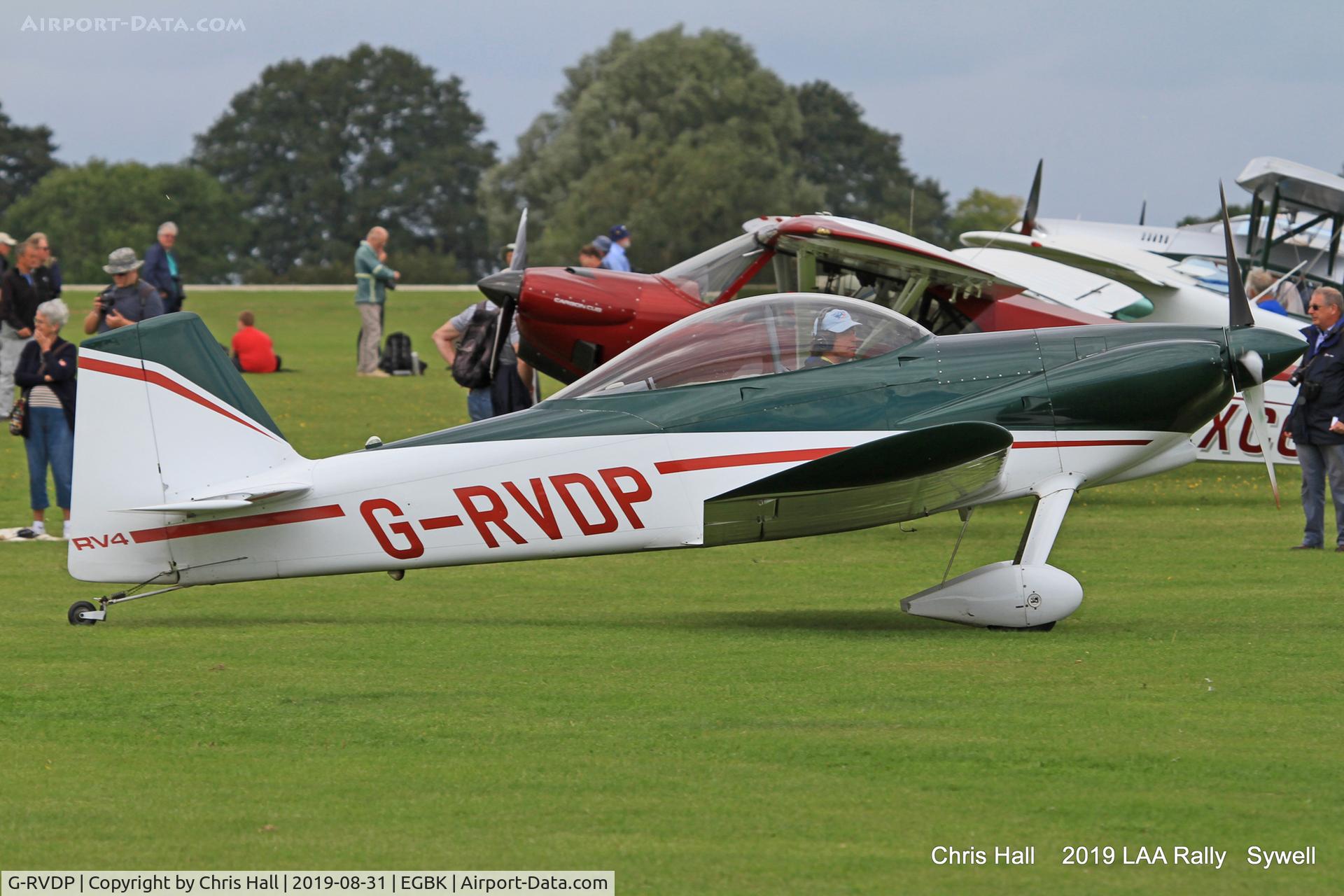 G-RVDP, 2004 Vans RV-4 C/N PFA 181-13416, 2019 LAA Rally, Sywell