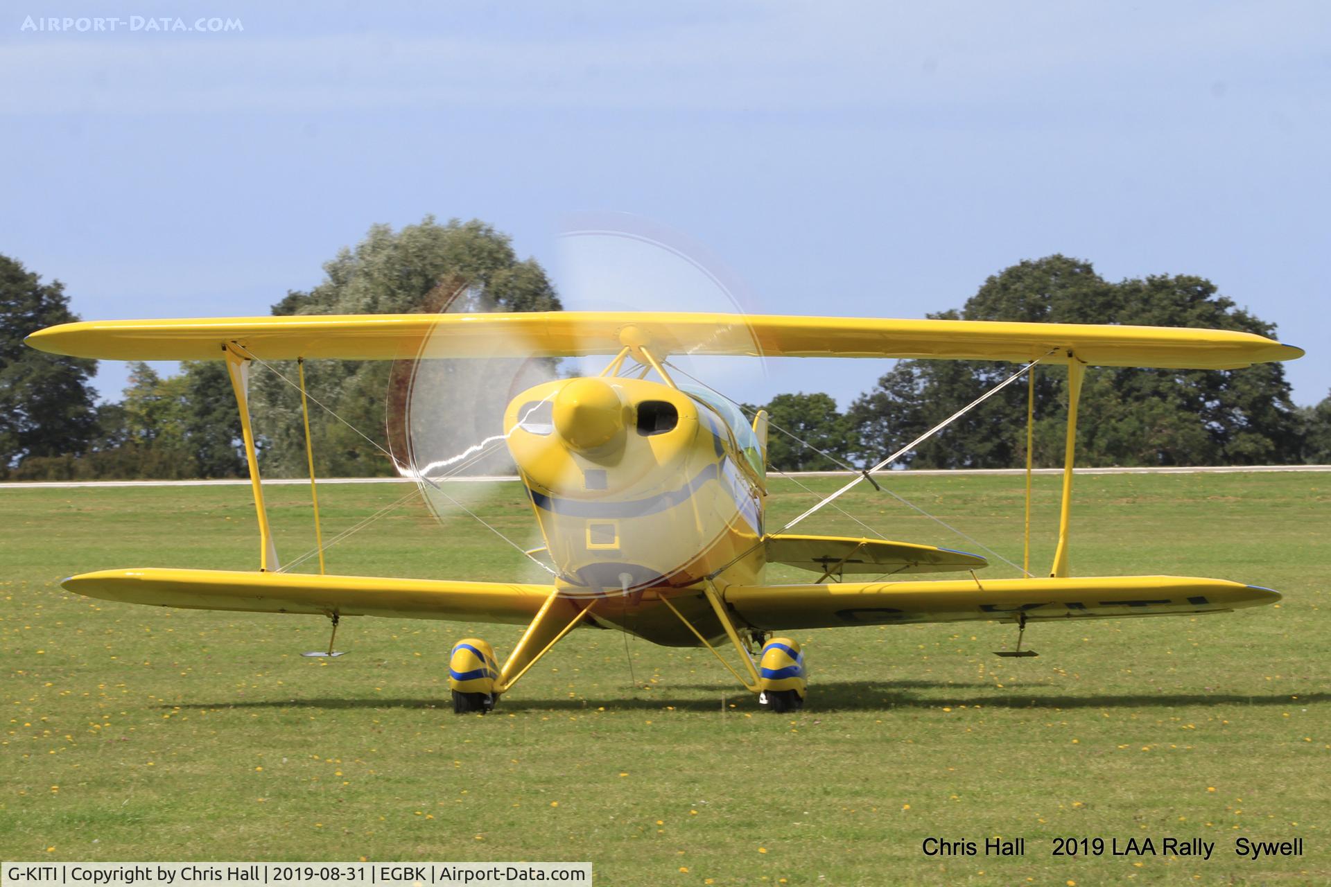 G-KITI, 1982 Pitts S-2E Special C/N 002, 2019 LAA Rally, Sywell