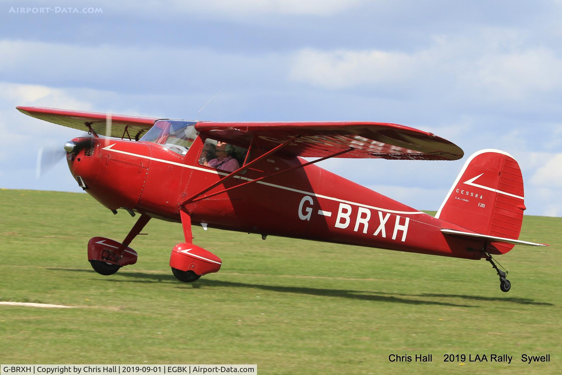 G-BRXH, 1946 Cessna 120 C/N 10462, 2019 LAA Rally, Sywell