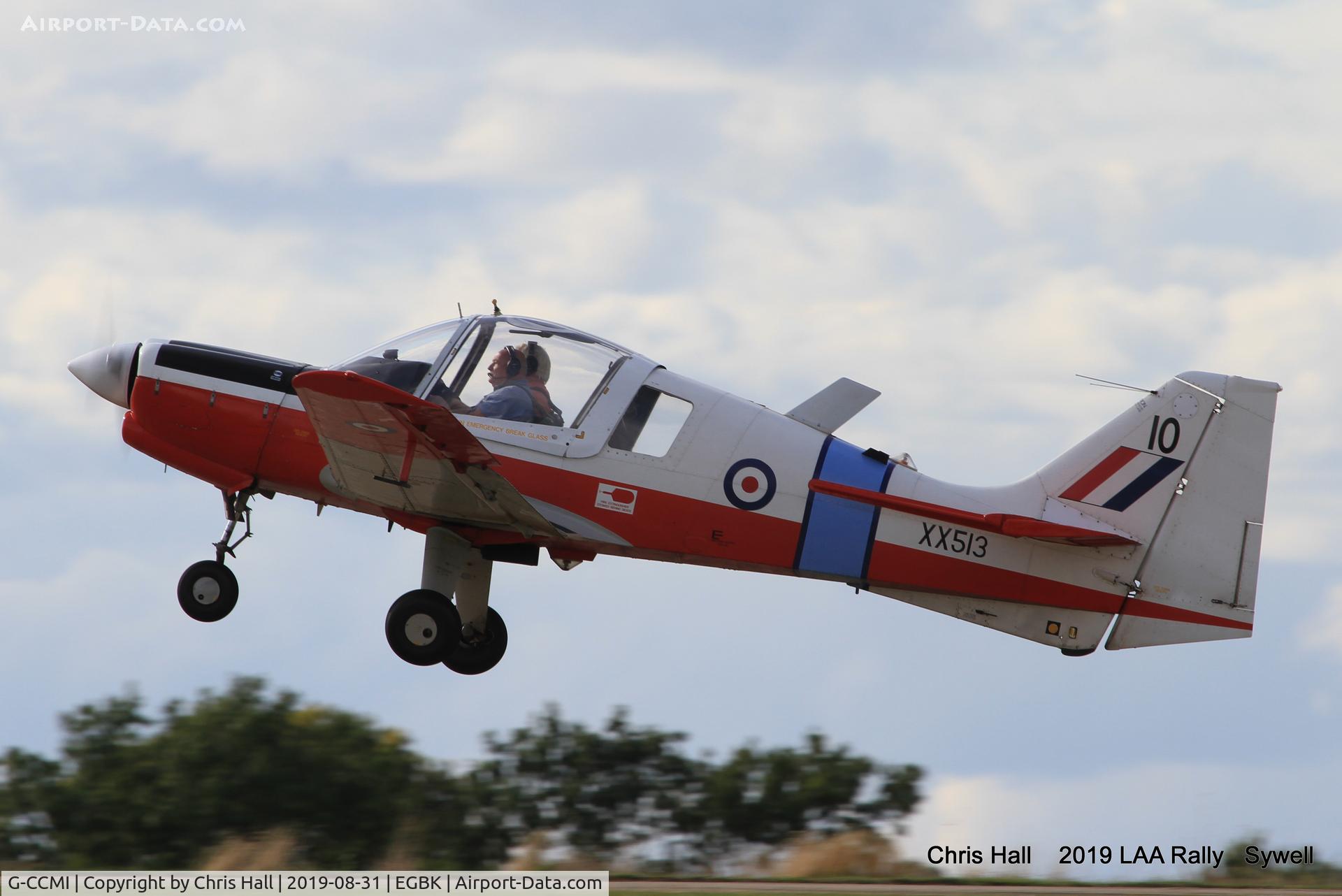 G-CCMI, 1973 Scottish Aviation Bulldog T.1 C/N BH120/199, 2019 LAA Rally, Sywell