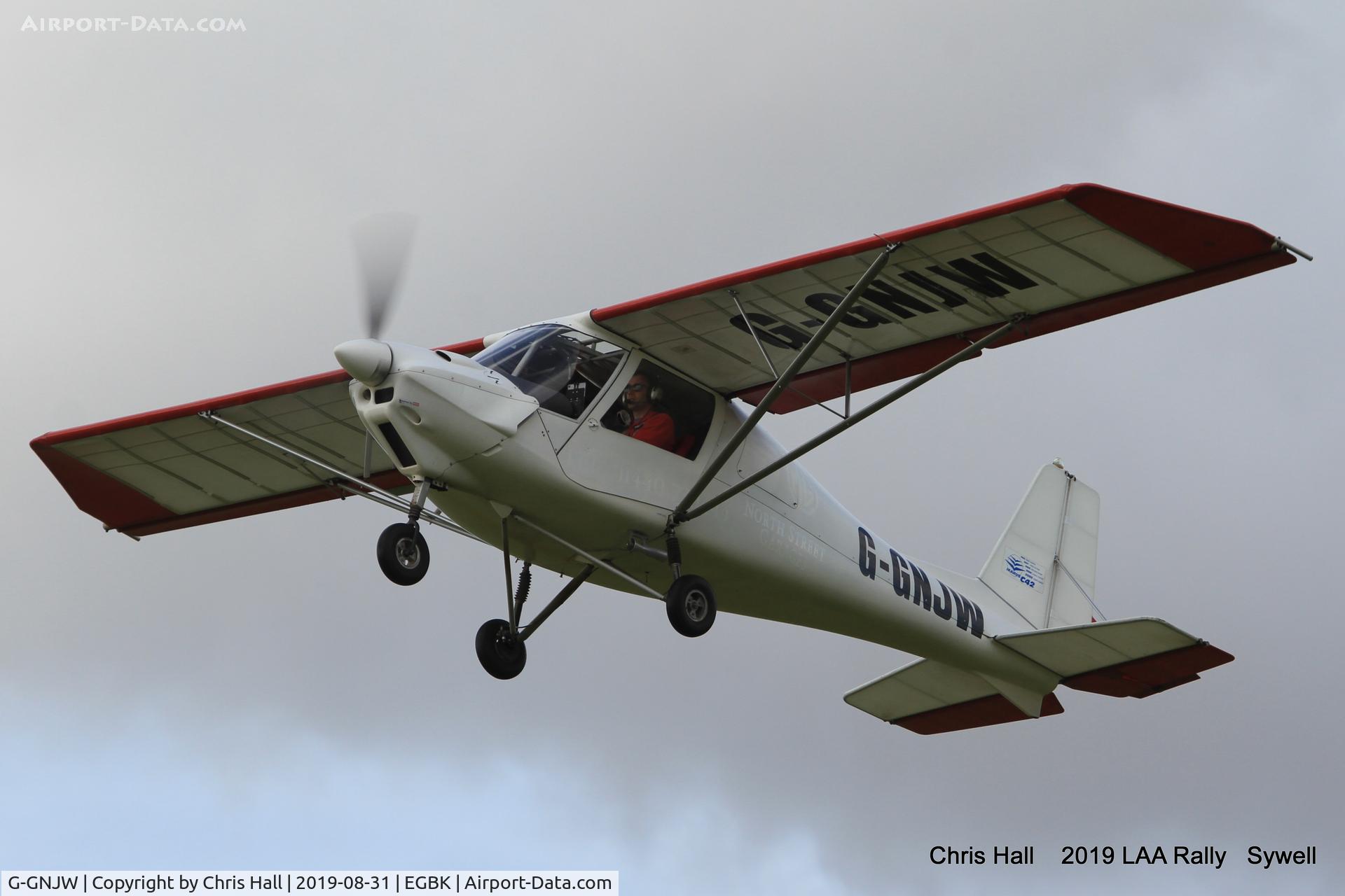 G-GNJW, 2002 Comco Ikarus C42 FB100 VLA C/N PFA 322-13717, 2019 LAA Rally, Sywell