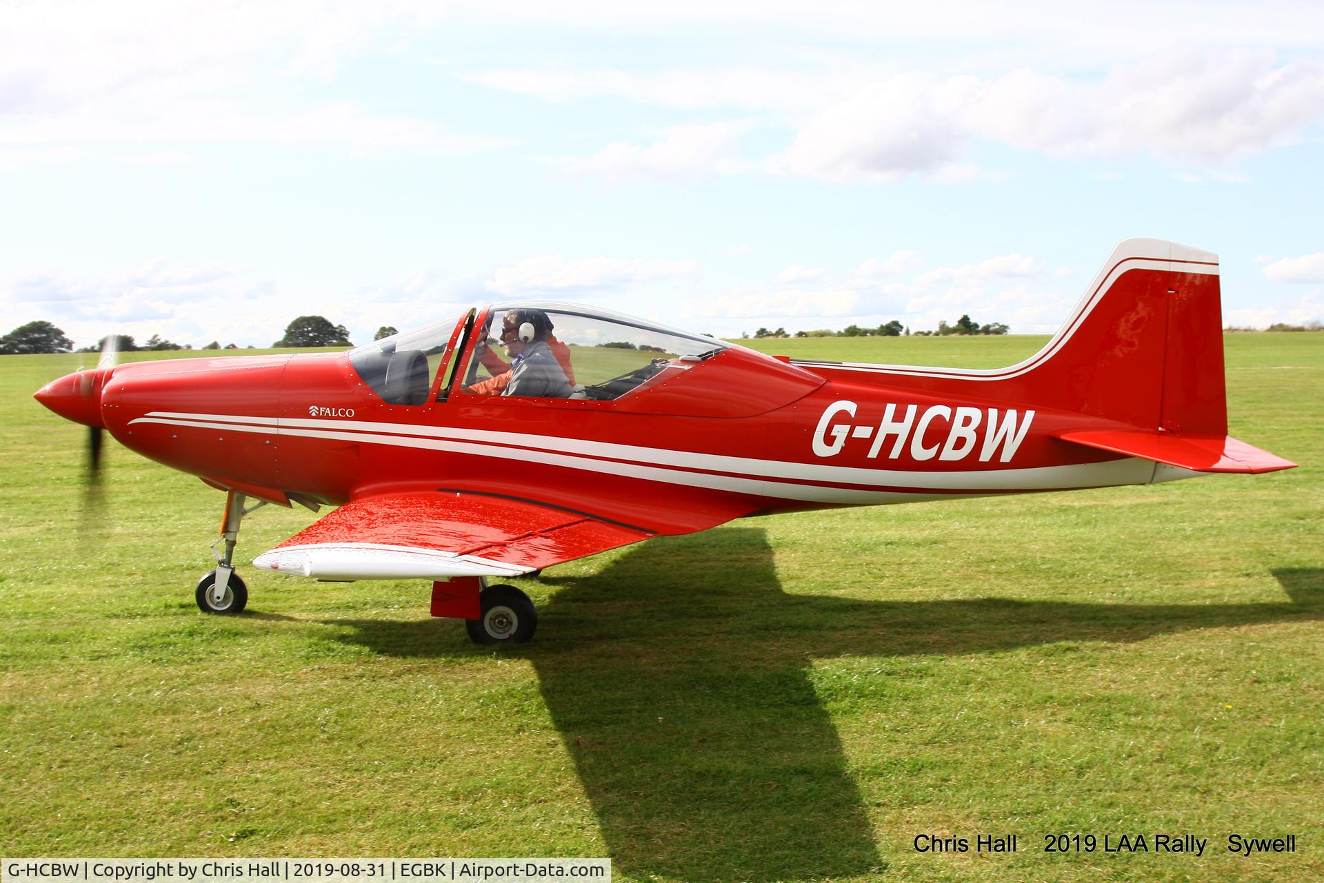 G-HCBW, 2015 Sequoia Falco F8L C/N PFA 100-12788, 2019 LAA Rally, Sywell