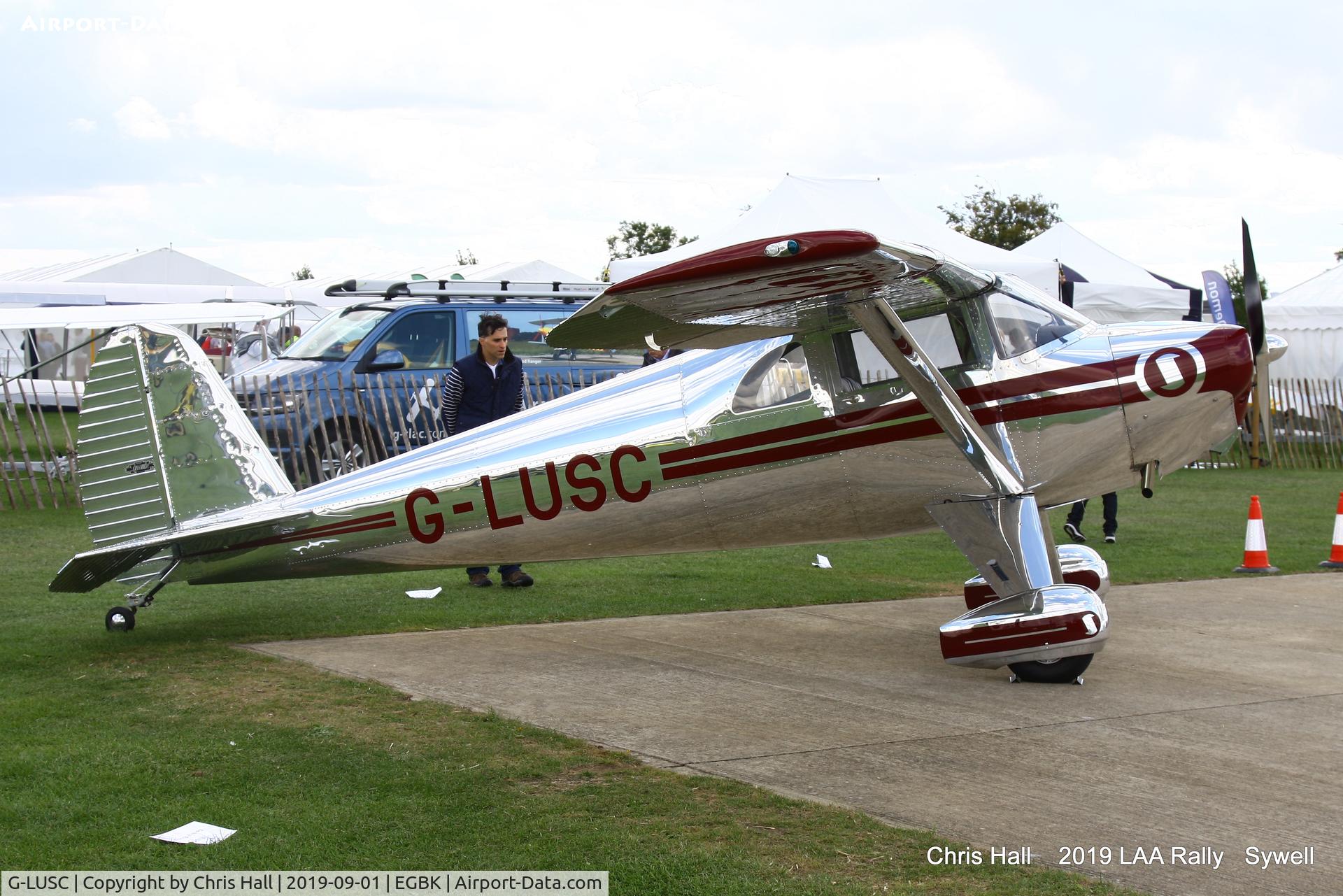 G-LUSC, 1946 Luscombe 8E Silvaire C/N 3975, 2019 LAA Rally, Sywell