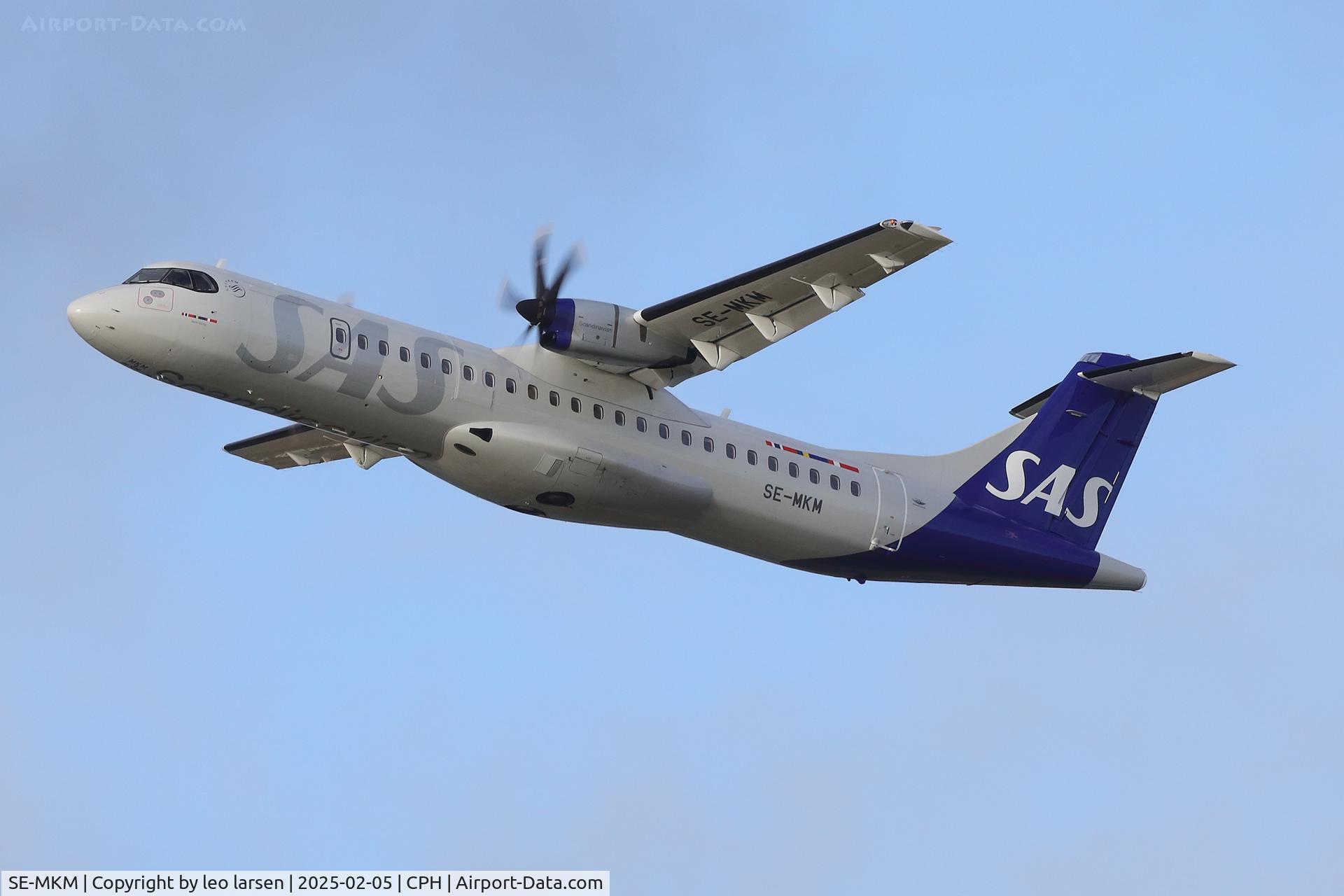 SE-MKM, 2019 ATR 72-212A C/N 1626, Copenhagen 5.2.2025