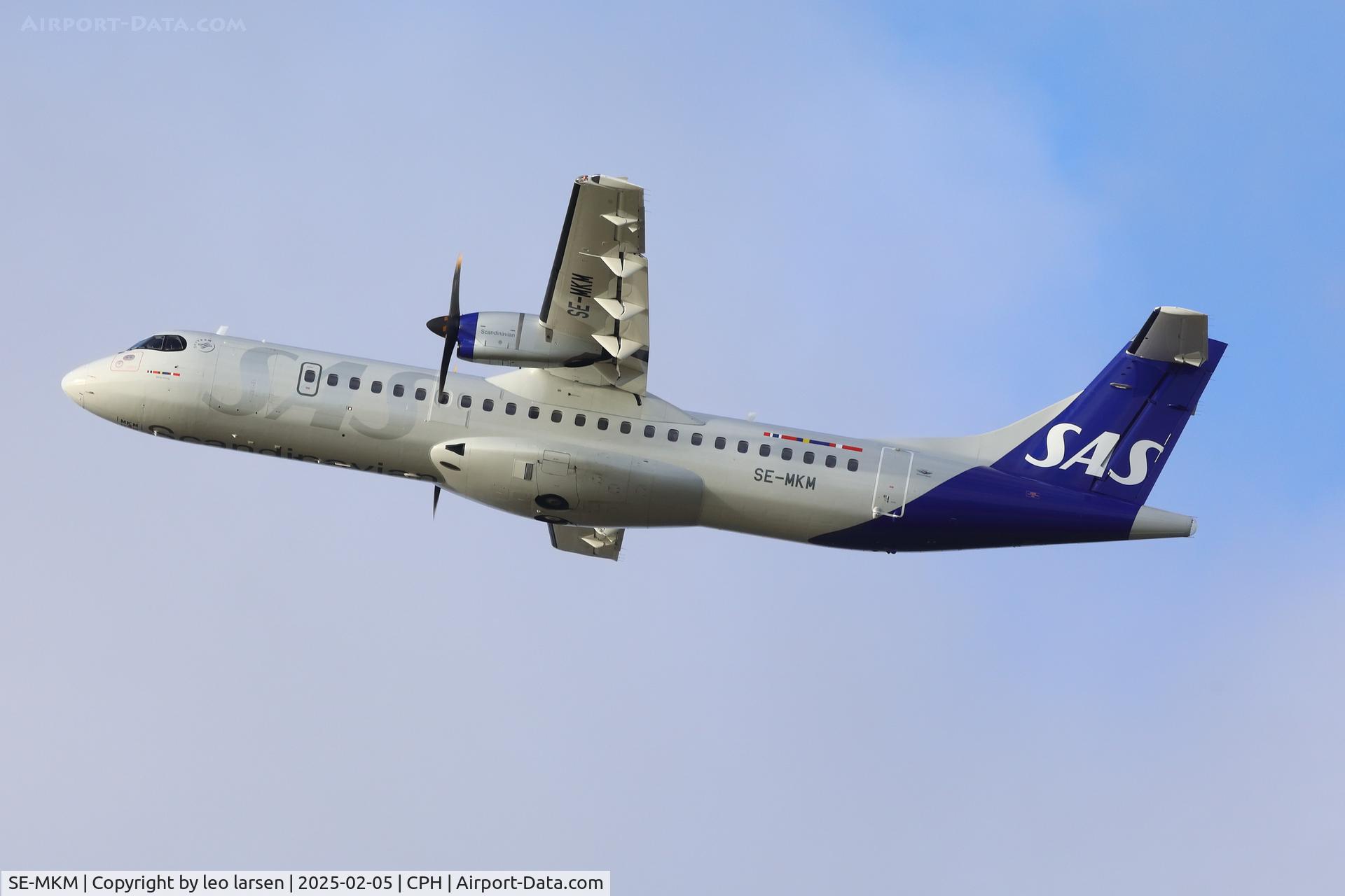 SE-MKM, 2019 ATR 72-212A C/N 1626, Copenhagen 5.2.2025