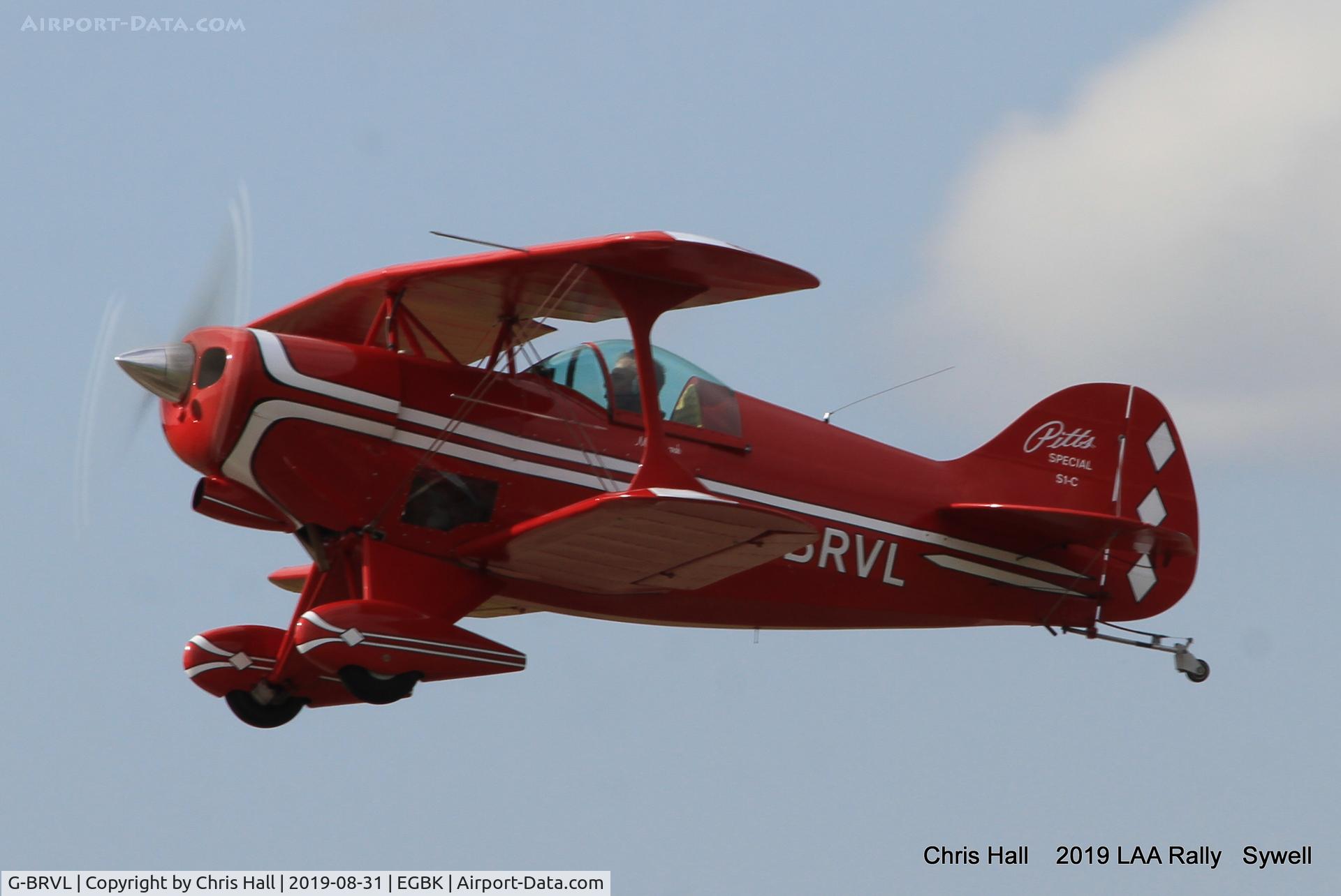 G-BRVL, 1981 Pitts S-1C Special C/N 559H, 2019 LAA Rally, Sywell