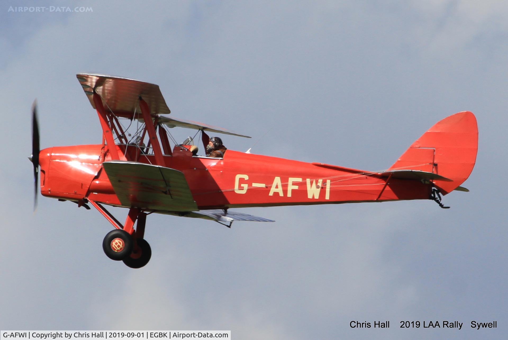 G-AFWI, 1939 De Havilland DH-82A Tiger Moth II C/N 82187, 2019 LAA Rally, Sywell