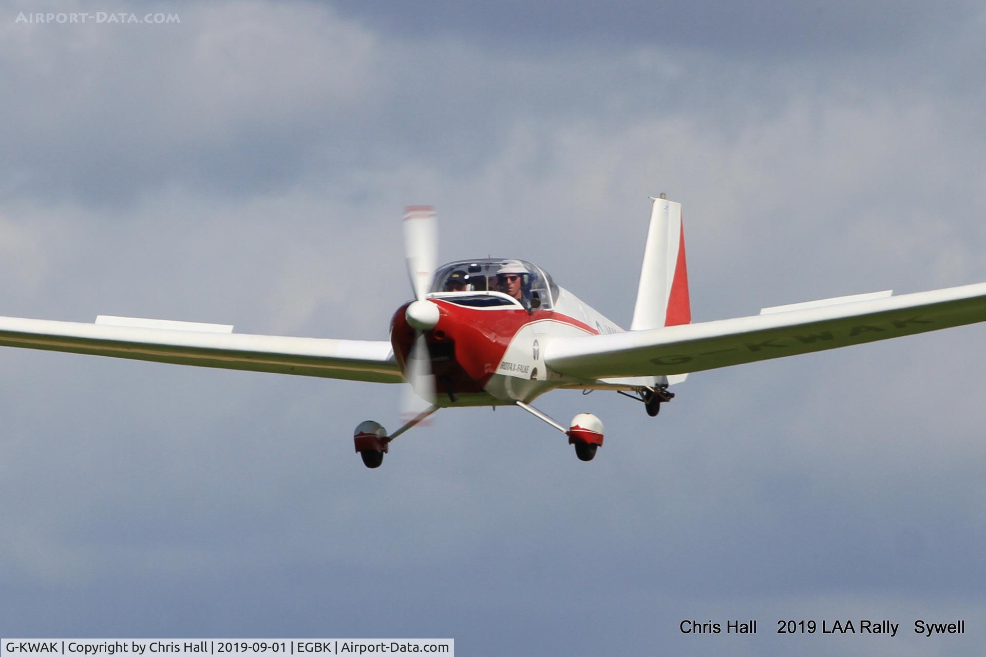G-KWAK, 1995 Scheibe SF-25C Falke C/N 44581, 2019 LAA Rally, Sywell