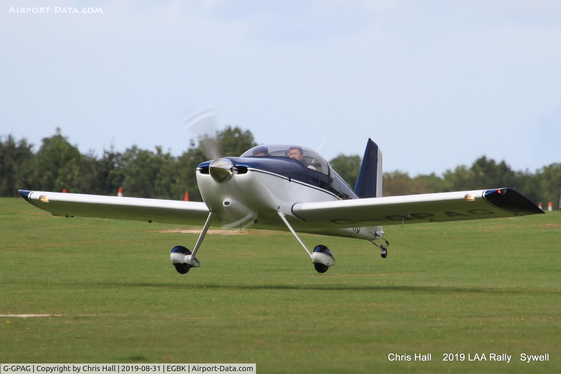 G-GPAG, 2002 Vans RV-6 C/N PFA 181A-13306, 2019 LAA Rally, Sywell
