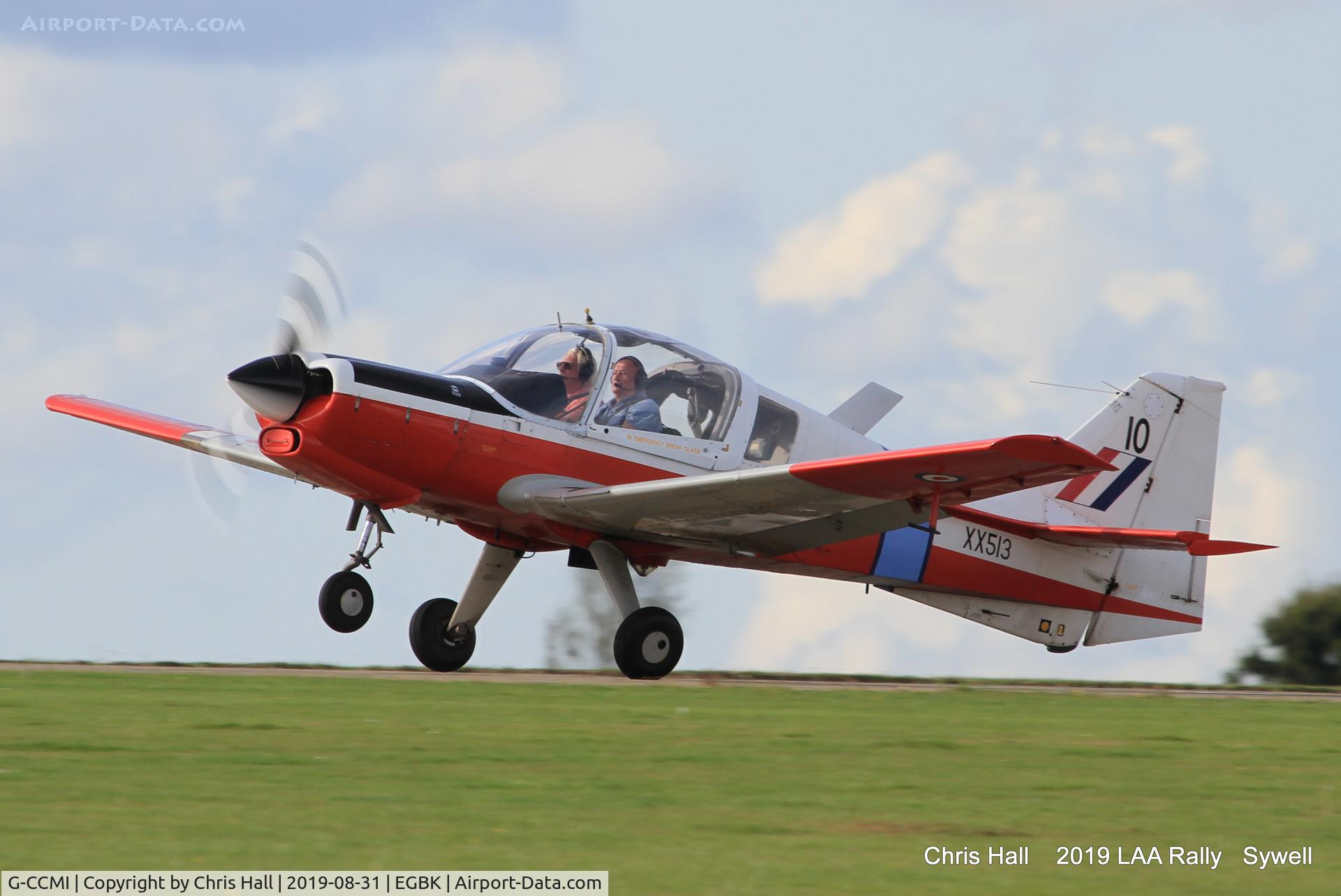 G-CCMI, 1973 Scottish Aviation Bulldog T.1 C/N BH120/199, 2019 LAA Rally, Sywell