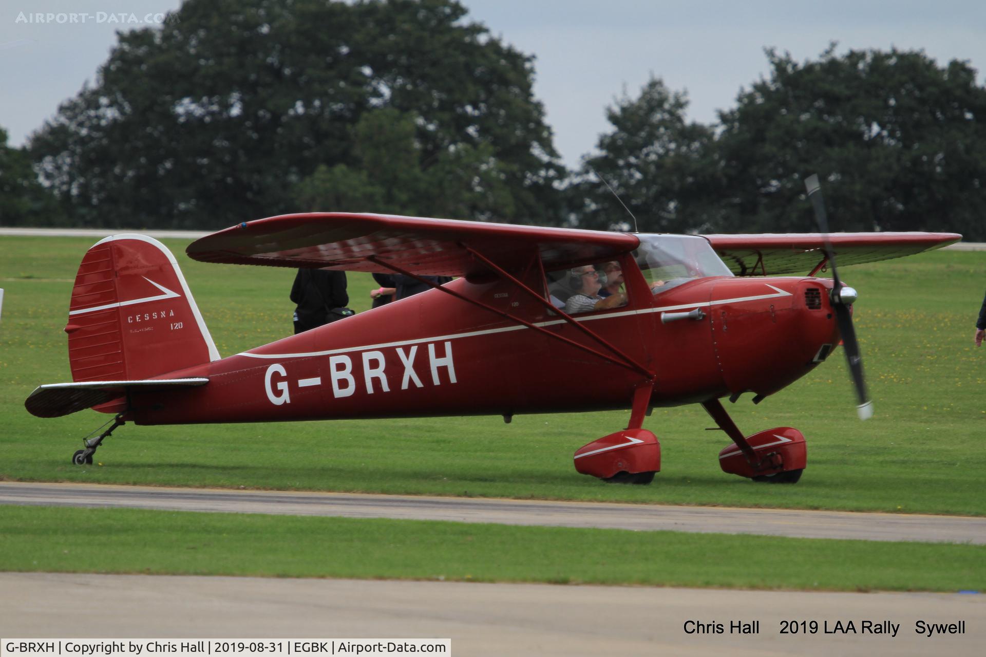 G-BRXH, 1946 Cessna 120 C/N 10462, 2019 LAA Rally, Sywell