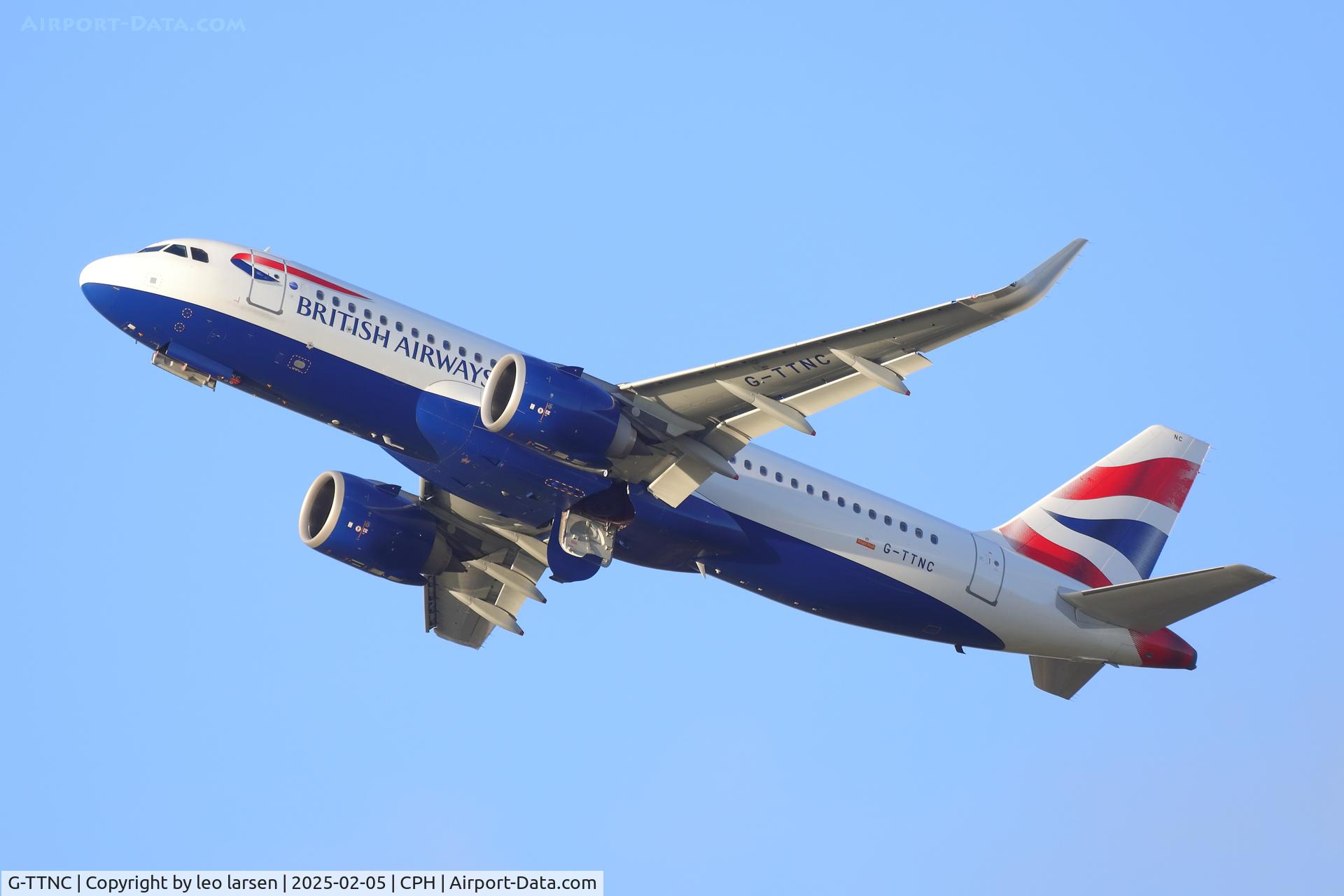 G-TTNC, 2018 Airbus A320-251N C/N 8173, Copenhagen 5.2.2025
