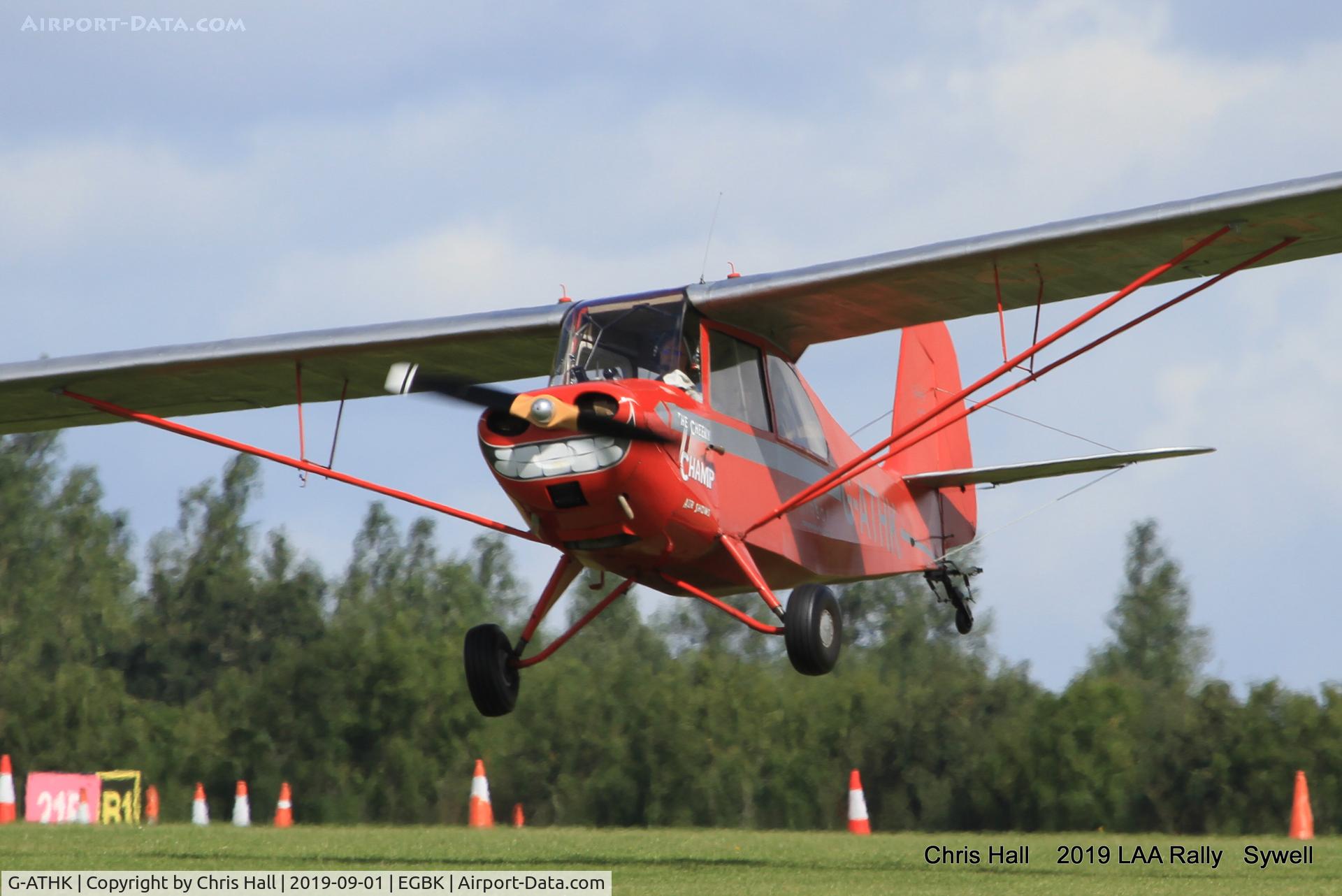 G-ATHK, 1946 Aeronca 7AC Champion C/N 7AC-971, 2019 LAA Rally, Sywell