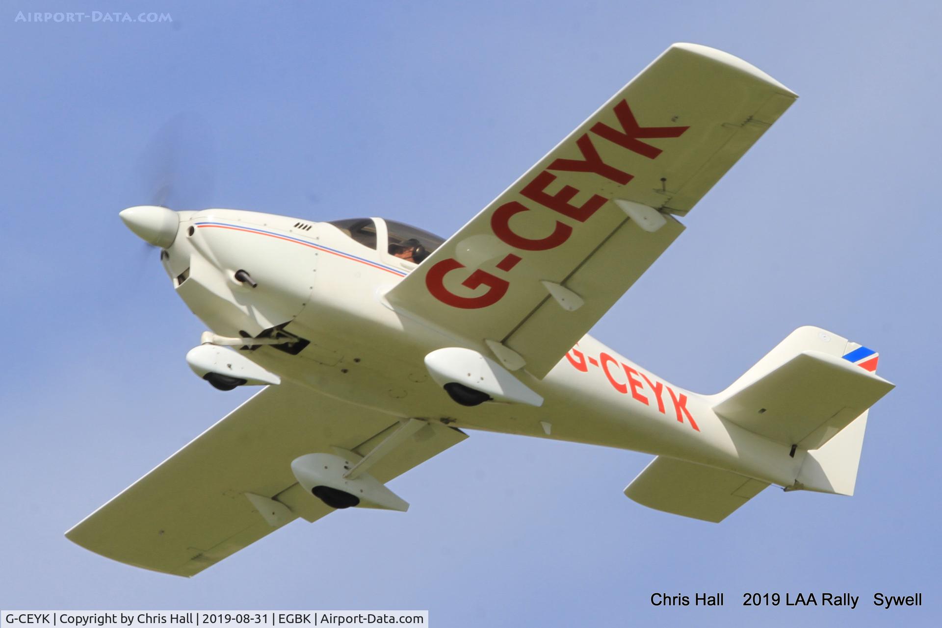 G-CEYK, 2008 Europa XS Tri-Gear C/N PFA 247-14476, 2019 LAA Rally, Sywell