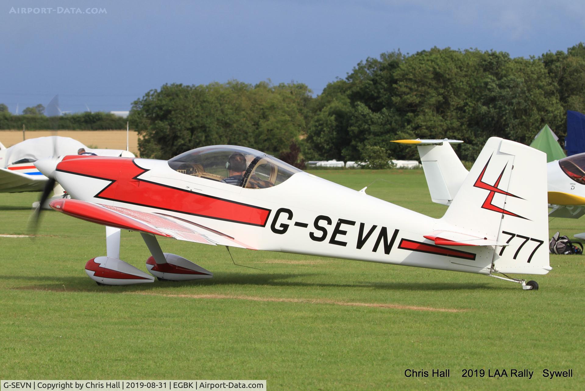 G-SEVN, 2003 Vans RV-7 C/N PFA 323-13795, 2019 LAA Rally, Sywell