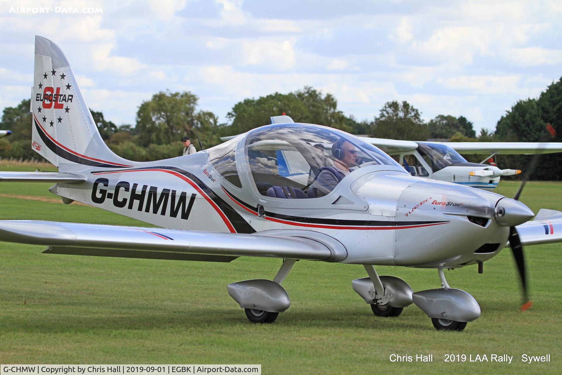 G-CHMW, 2013 Aerotechnik EV-97 Eurostar SL C/N LAA 315B-15158, 2019 LAA Rally, Sywell