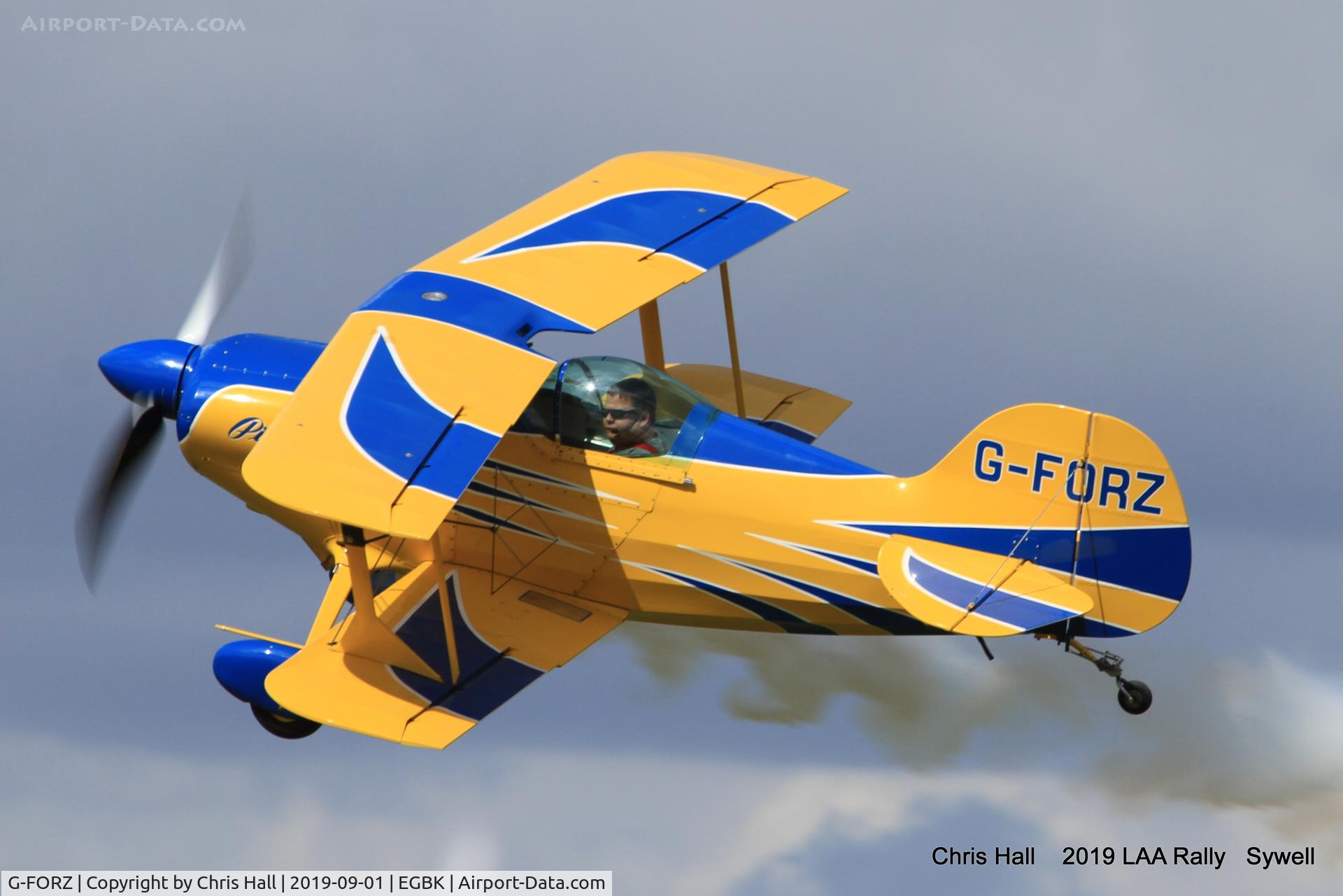G-FORZ, 1999 Pitts S-1S Special C/N PFA 009-13393, 2019 LAA Rally, Sywell