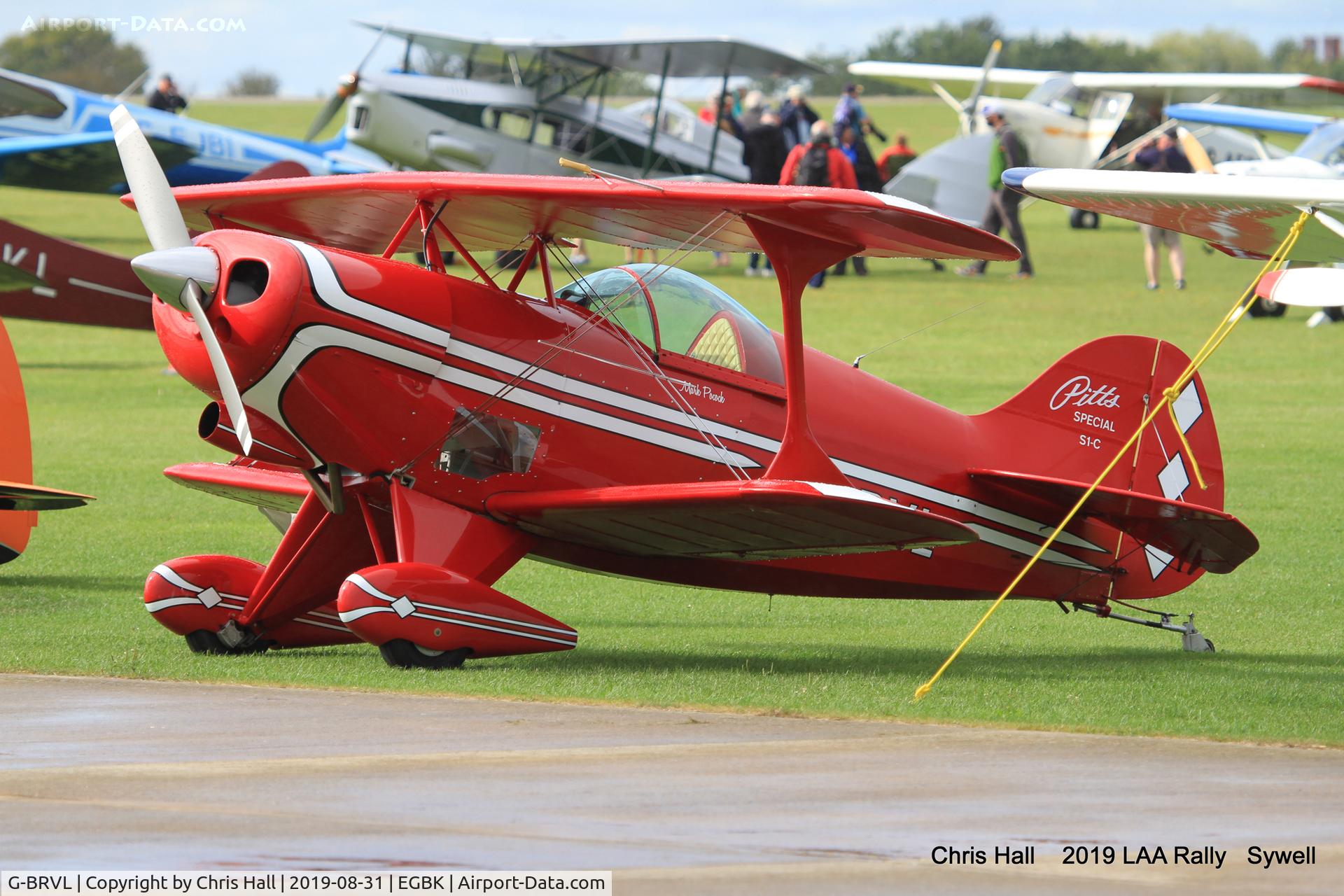 G-BRVL, 1981 Pitts S-1C Special C/N 559H, 2019 LAA Rally, Sywell