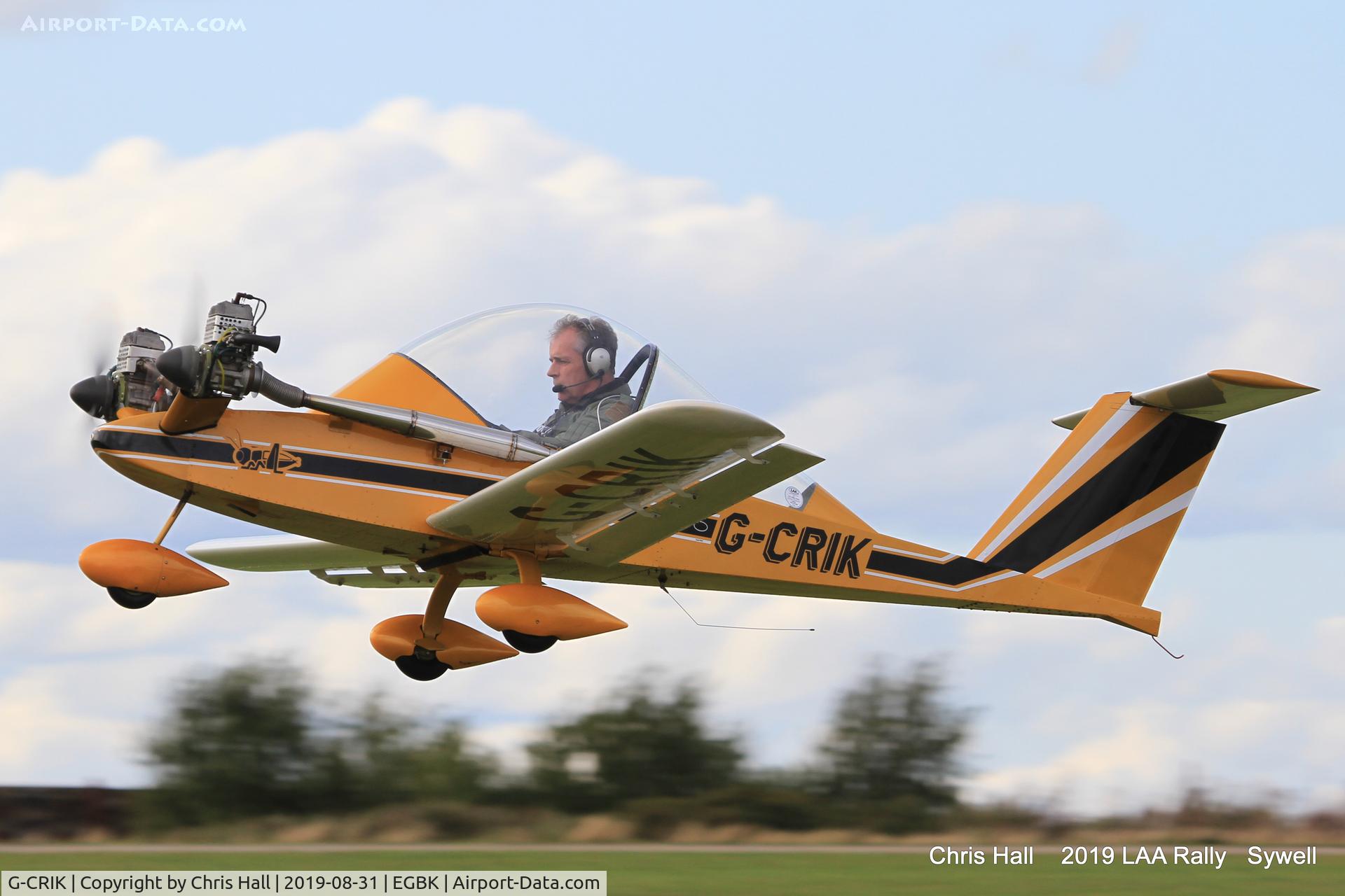G-CRIK, 2004 Colomban MC-15 Cri-Cri (Cricket) C/N PFA 133-13289, 2019 LAA Rally, Sywell