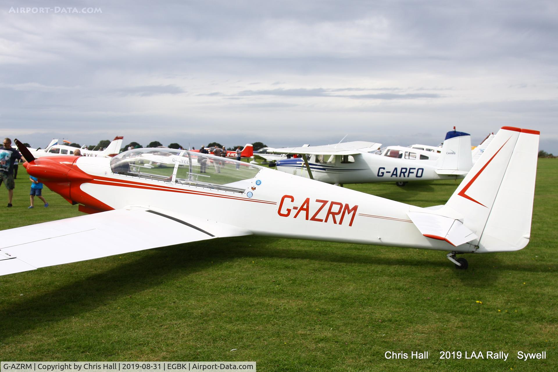 G-AZRM, 1972 Sportavia-Putzer RF-5 C/N 5111, 2019 LAA Rally, Sywell