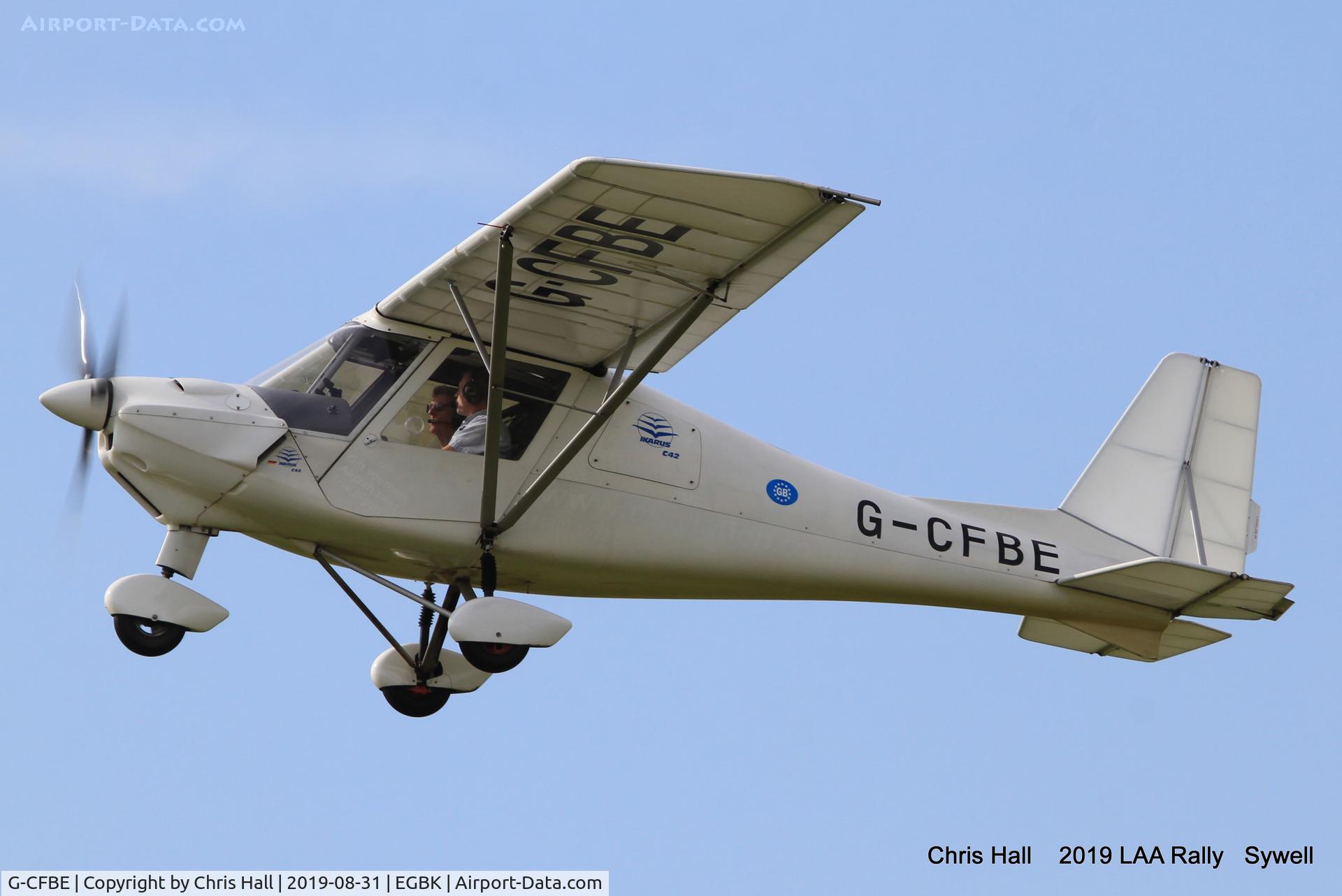 G-CFBE, 2008 Comco Ikarus C42 FB80 C/N 0804-6958, 2019 LAA Rally, Sywell