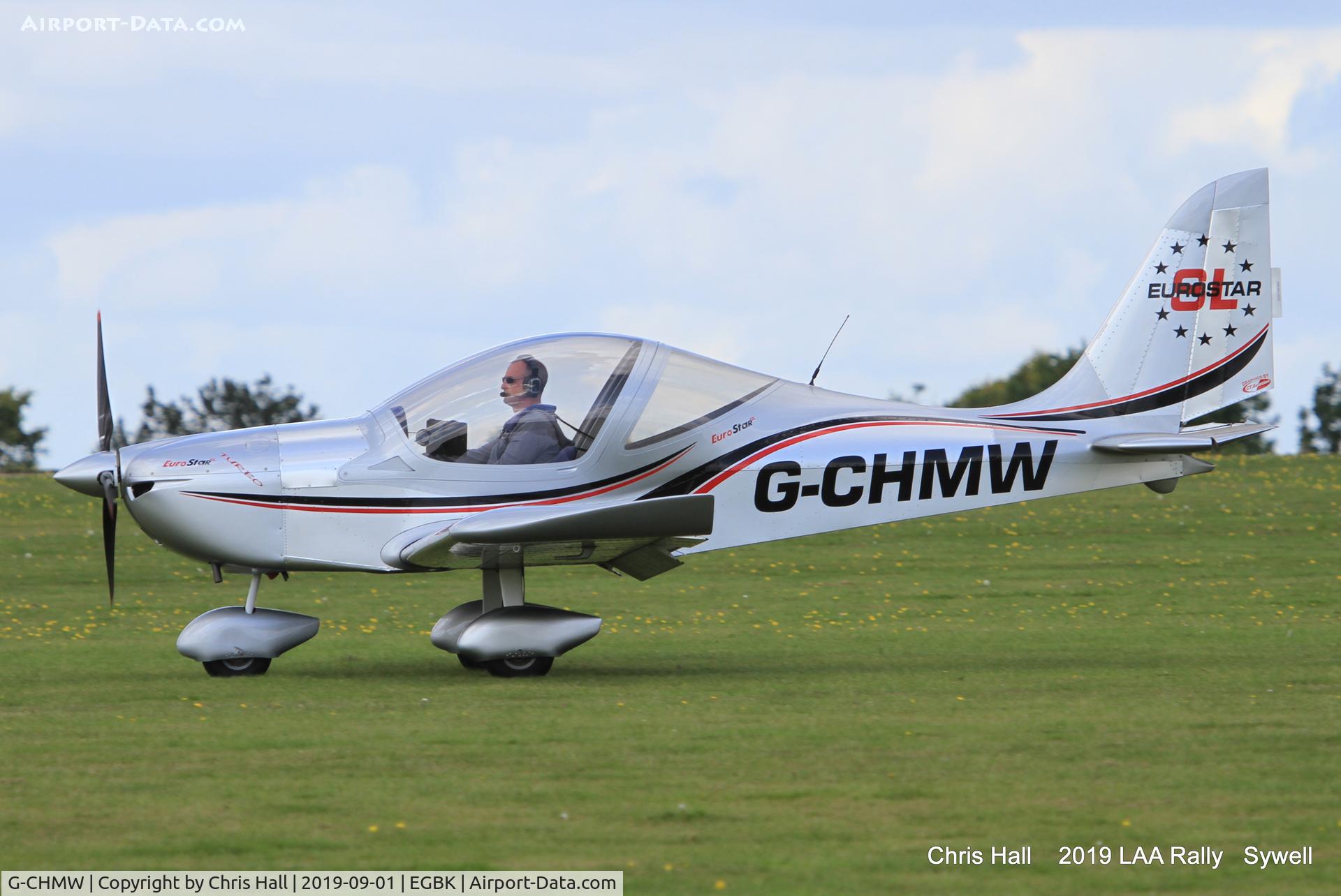 G-CHMW, 2013 Aerotechnik EV-97 Eurostar SL C/N LAA 315B-15158, 2019 LAA Rally, Sywell