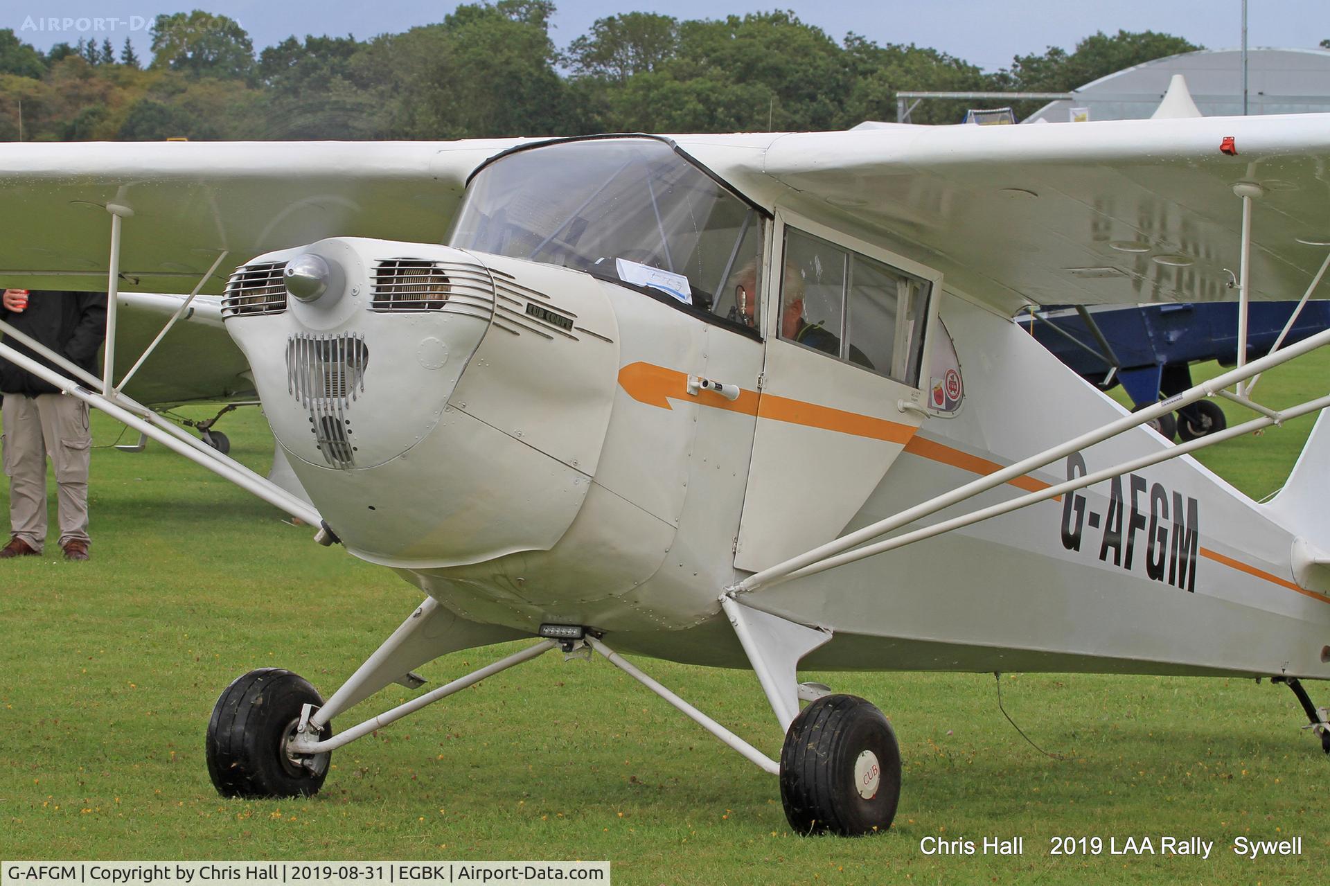 G-AFGM, 1940 Piper J-4A Cub Coupe C/N 4-943, 2019 LAA Rally, Sywell