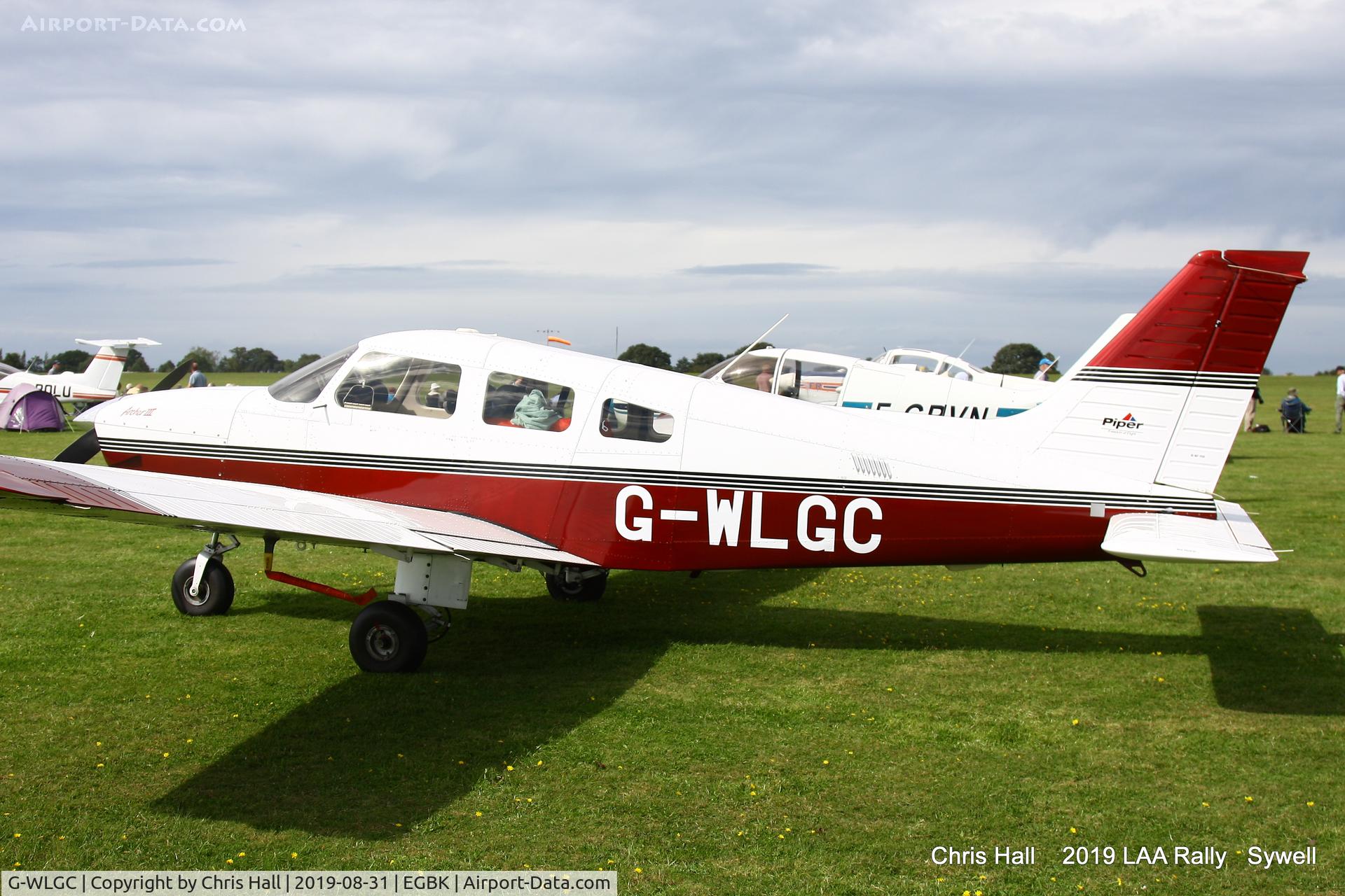 G-WLGC, 2001 Piper PA-28-181 Cherokee Archer III C/N 2843484, 2019 LAA Rally, Sywell