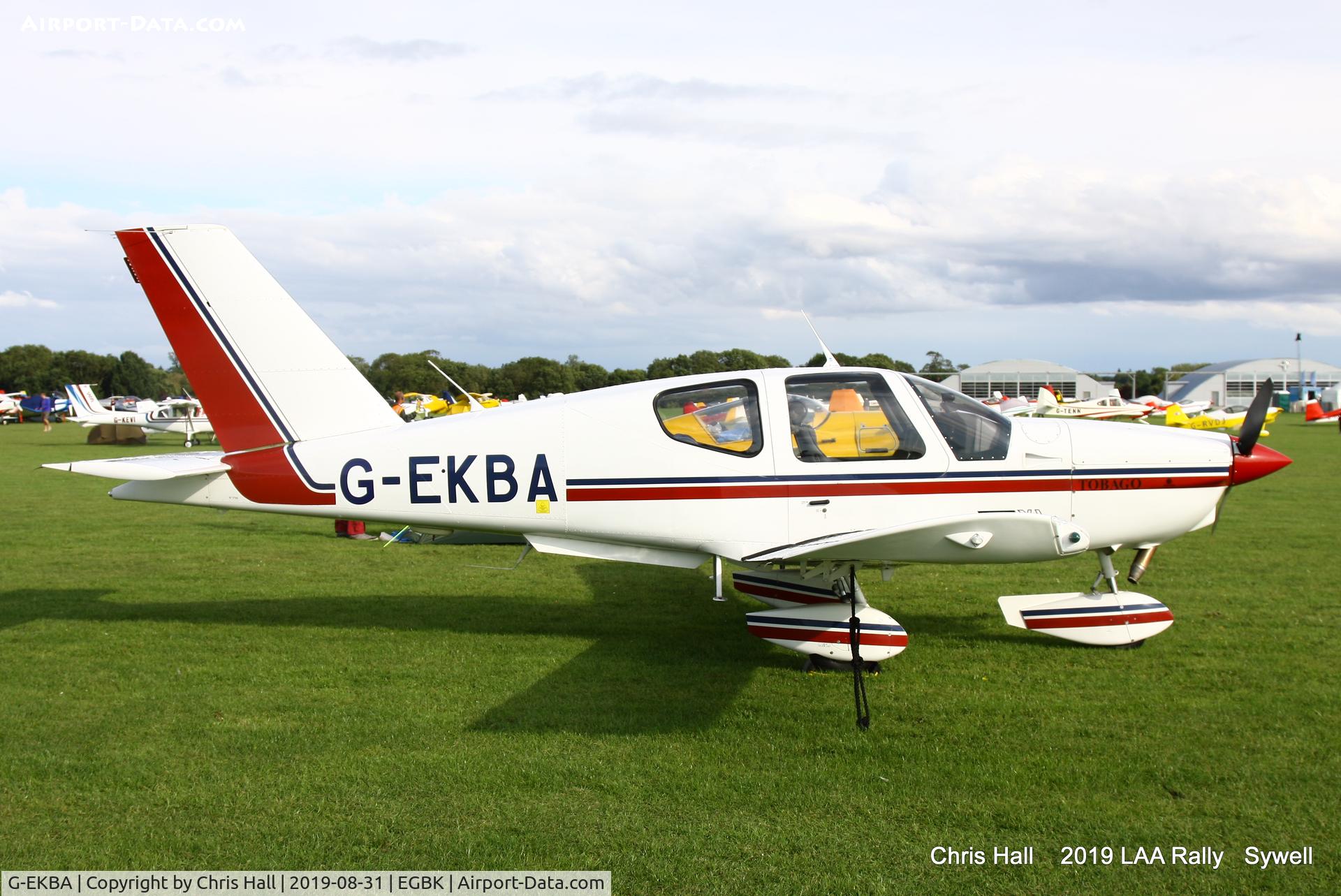 G-EKBA, 1997 Socata TB-200 Tobago XL C/N 1798, 2019 LAA Rally, Sywell