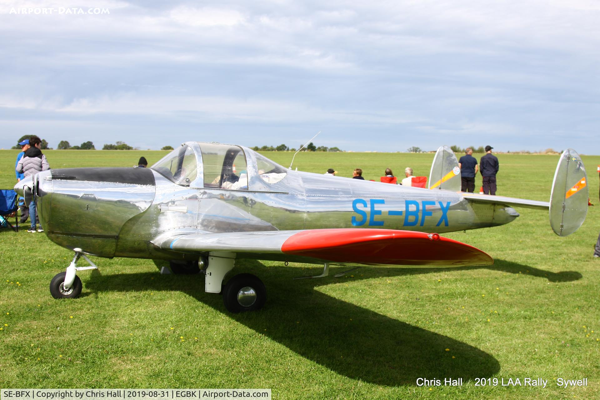 SE-BFX, 1947 Erco 415D Ercoupe C/N 4413, 2019 LAA Rally, Sywell