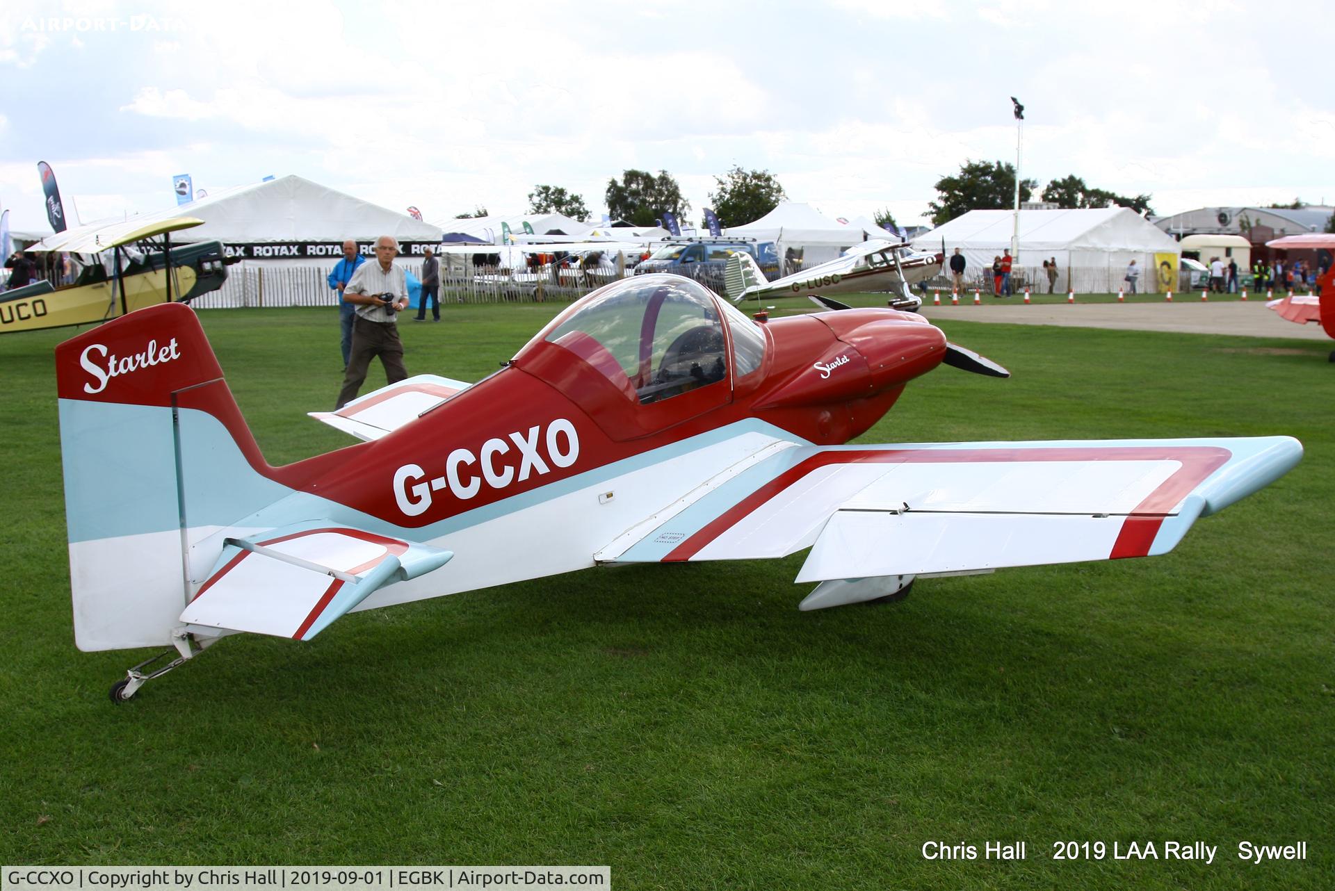 G-CCXO, 2004 Corby CJ-1 Starlet C/N PFA 134-13267, 2019 LAA Rally, Sywell