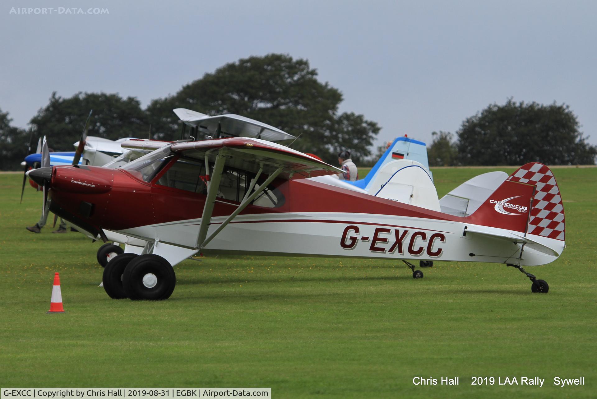 G-EXCC, 2015 Carbon Cub EX-2 C/N LAA 395-15363, 2019 LAA Rally, Sywell