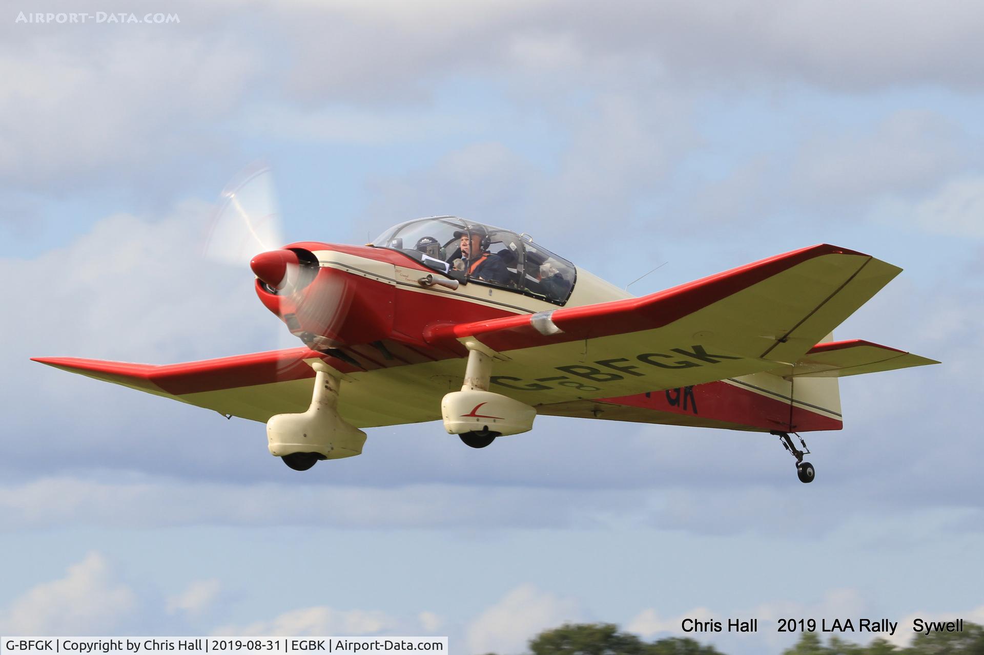 G-BFGK, 1957 SAN Jodel D-117 Grand Tourisme C/N 644, 2019 LAA Rally, Sywell