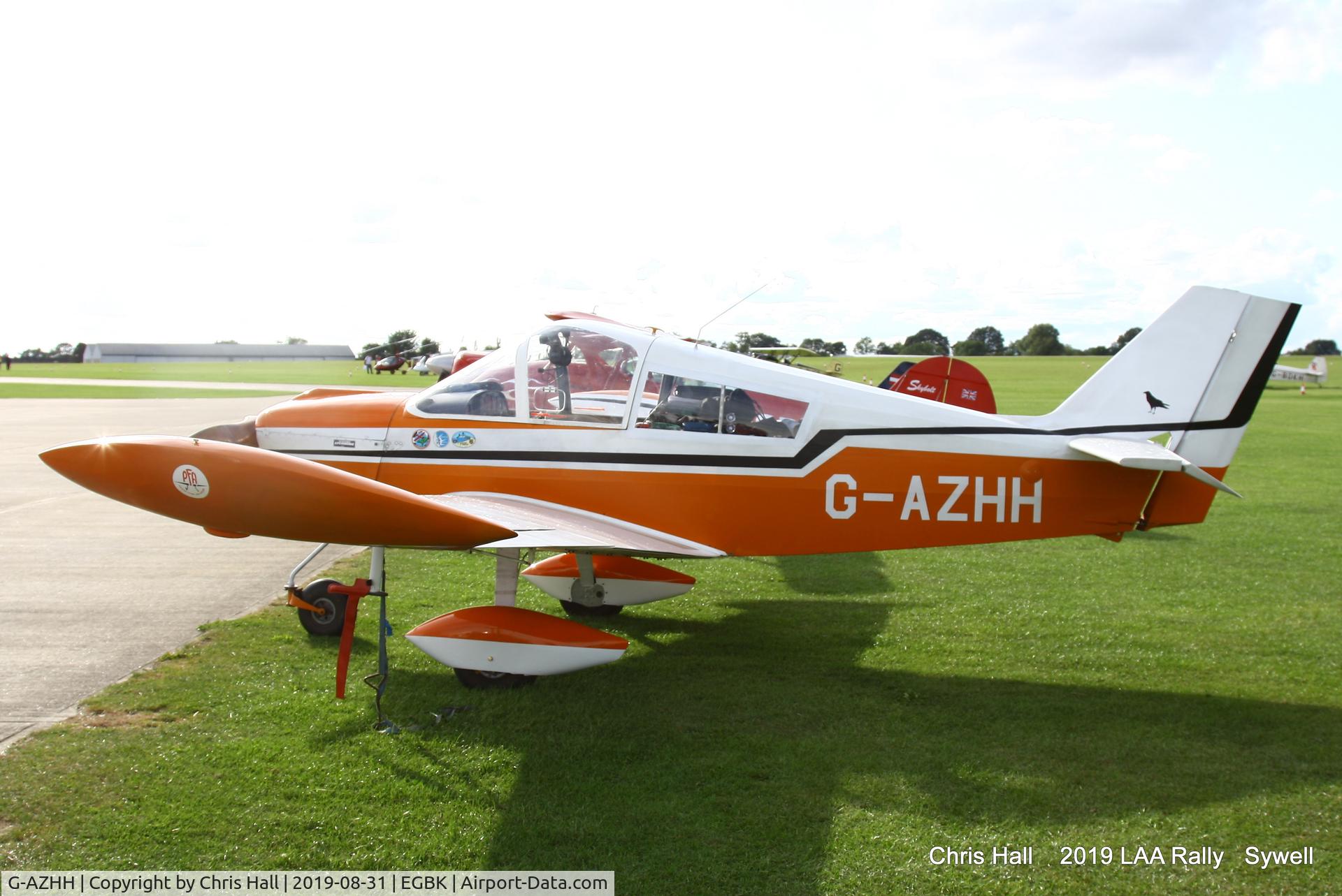 G-AZHH, 1975 Squarecraft SA102-5 Cavalier C/N PFA 1393, 2019 LAA Rally, Sywell