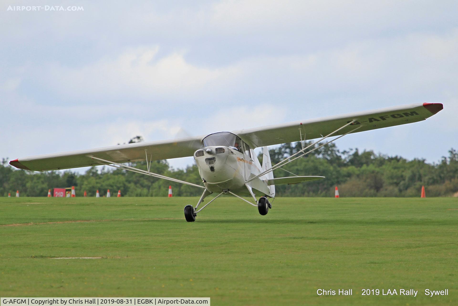 G-AFGM, 1940 Piper J-4A Cub Coupe C/N 4-943, 2019 LAA Rally, Sywell