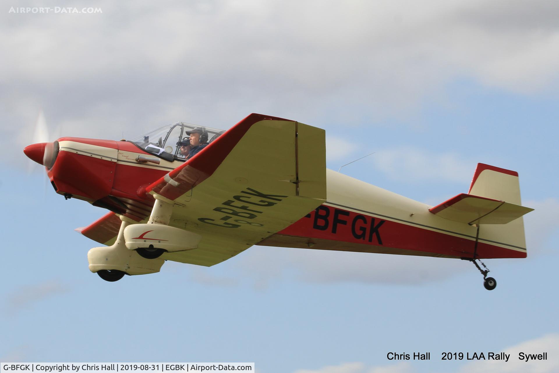 G-BFGK, 1957 SAN Jodel D-117 Grand Tourisme C/N 644, 2019 LAA Rally, Sywell