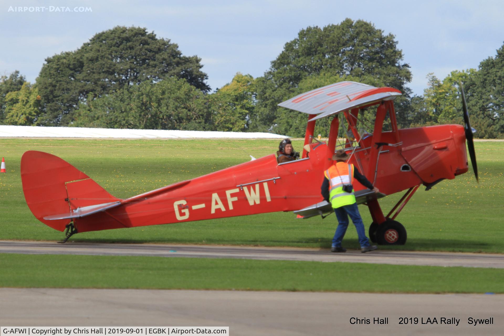G-AFWI, 1939 De Havilland DH-82A Tiger Moth II C/N 82187, 2019 LAA Rally, Sywell
