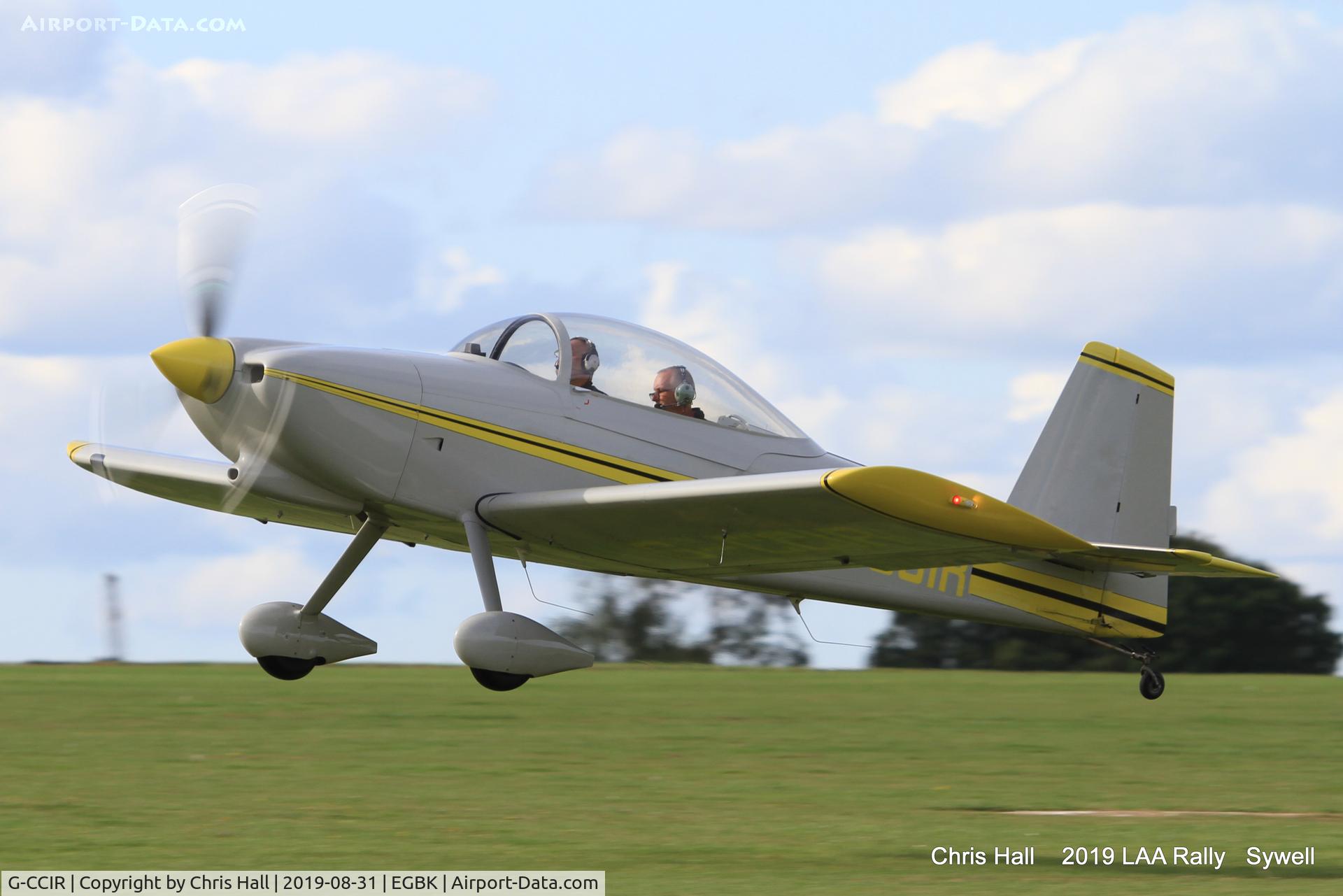 G-CCIR, 2003 Vans RV-8 C/N PFA 303-13732, 2019 LAA Rally, Sywell