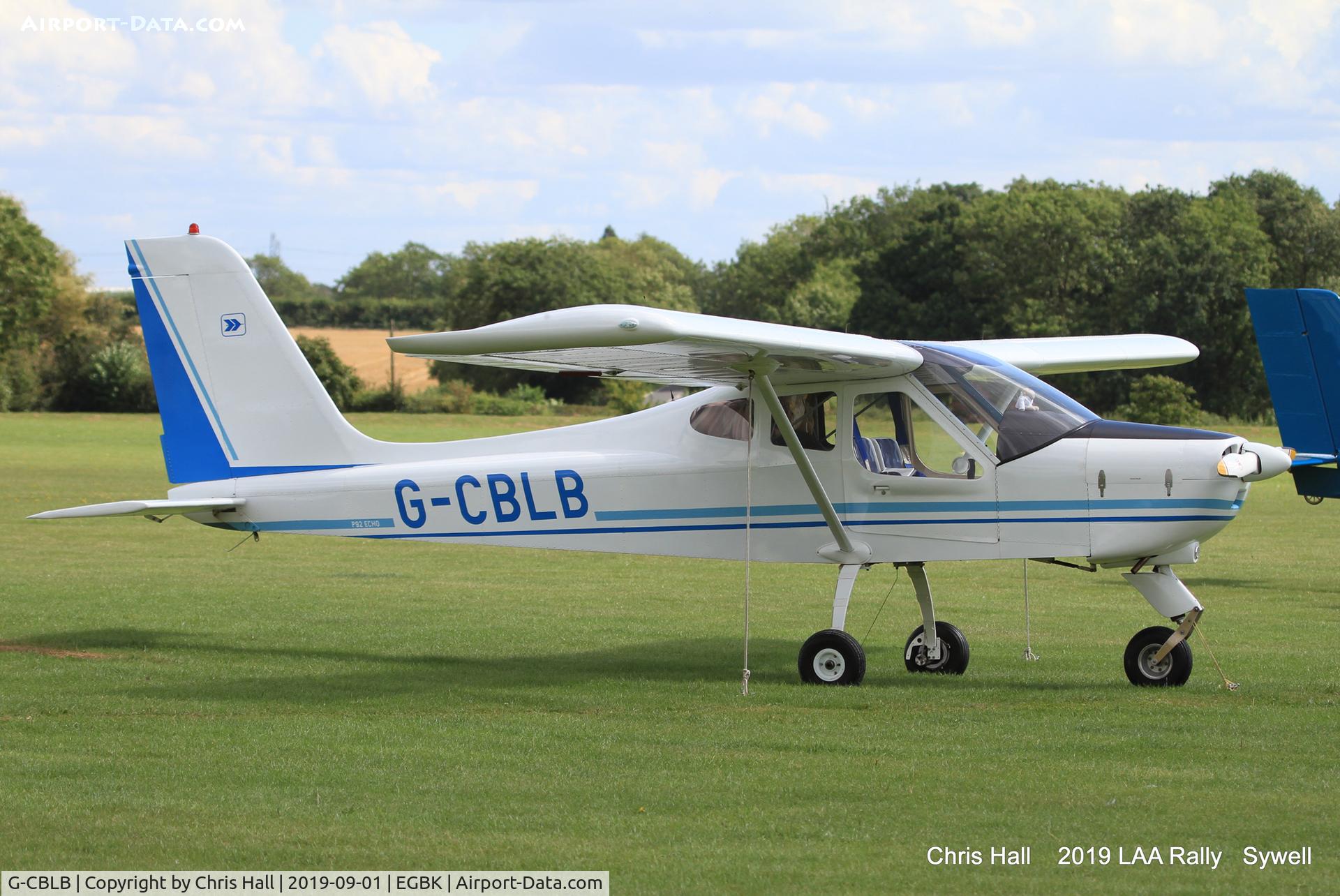 G-CBLB, 2002 Tecnam P-92EM Echo C/N PFA 318-13770, 2019 LAA Rally, Sywell
