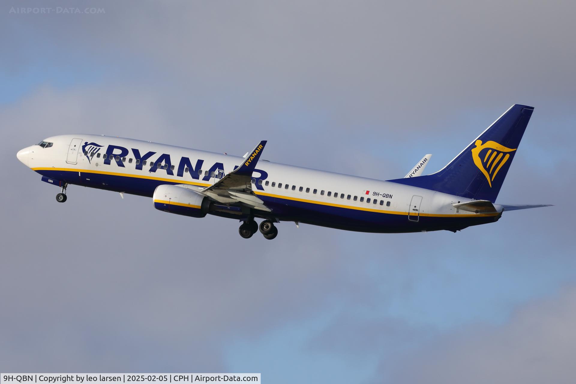 9H-QBN, 2015 Boeing 737-8AS C/N 44710, Copenhagen 5.2.2025