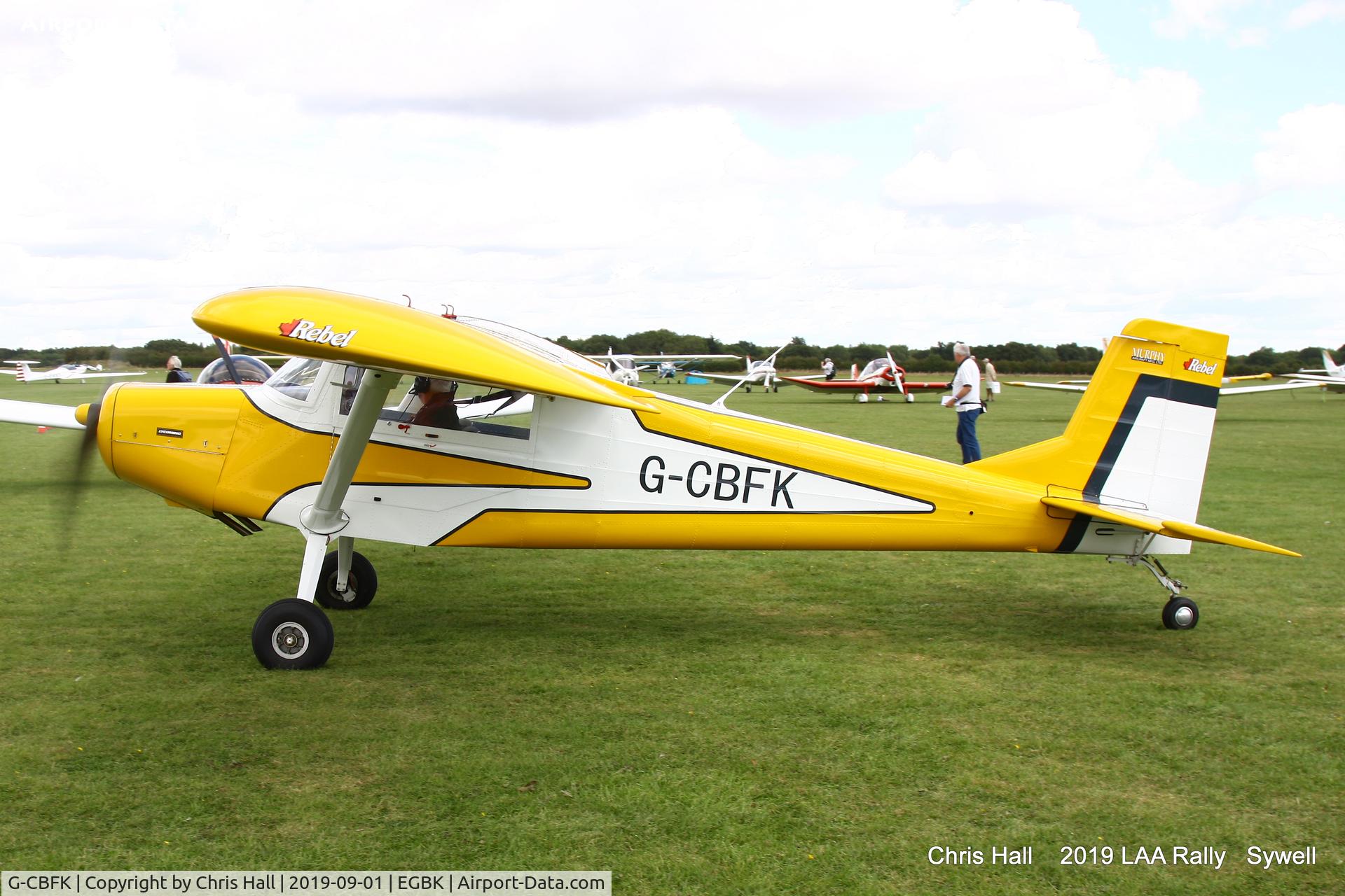 G-CBFK, 2002 Murphy Rebel C/N PFA 232-13340, 2019 LAA Rally, Sywell