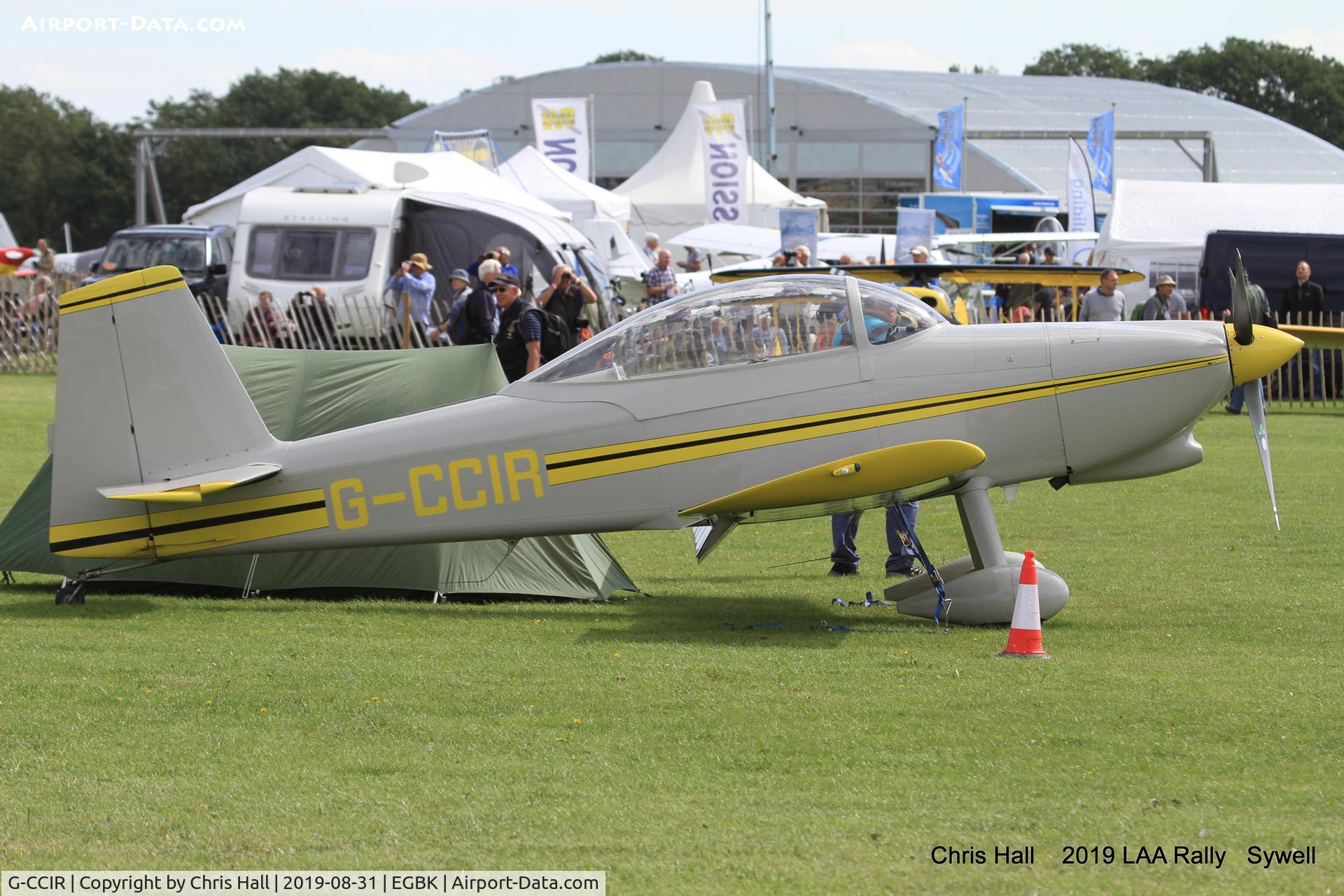 G-CCIR, 2003 Vans RV-8 C/N PFA 303-13732, 2019 LAA Rally, Sywell